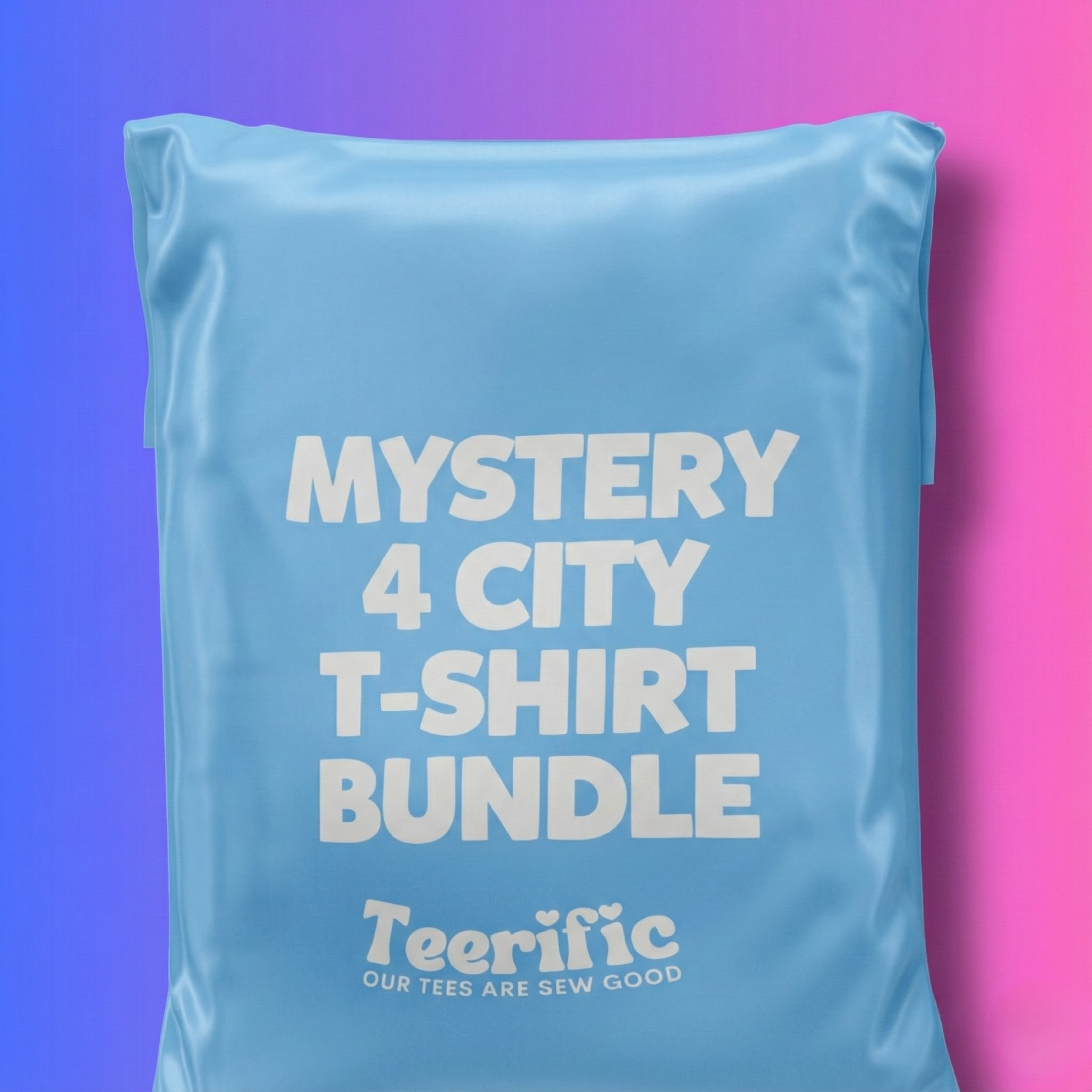 4 Mystery City T-Shirt Bundle