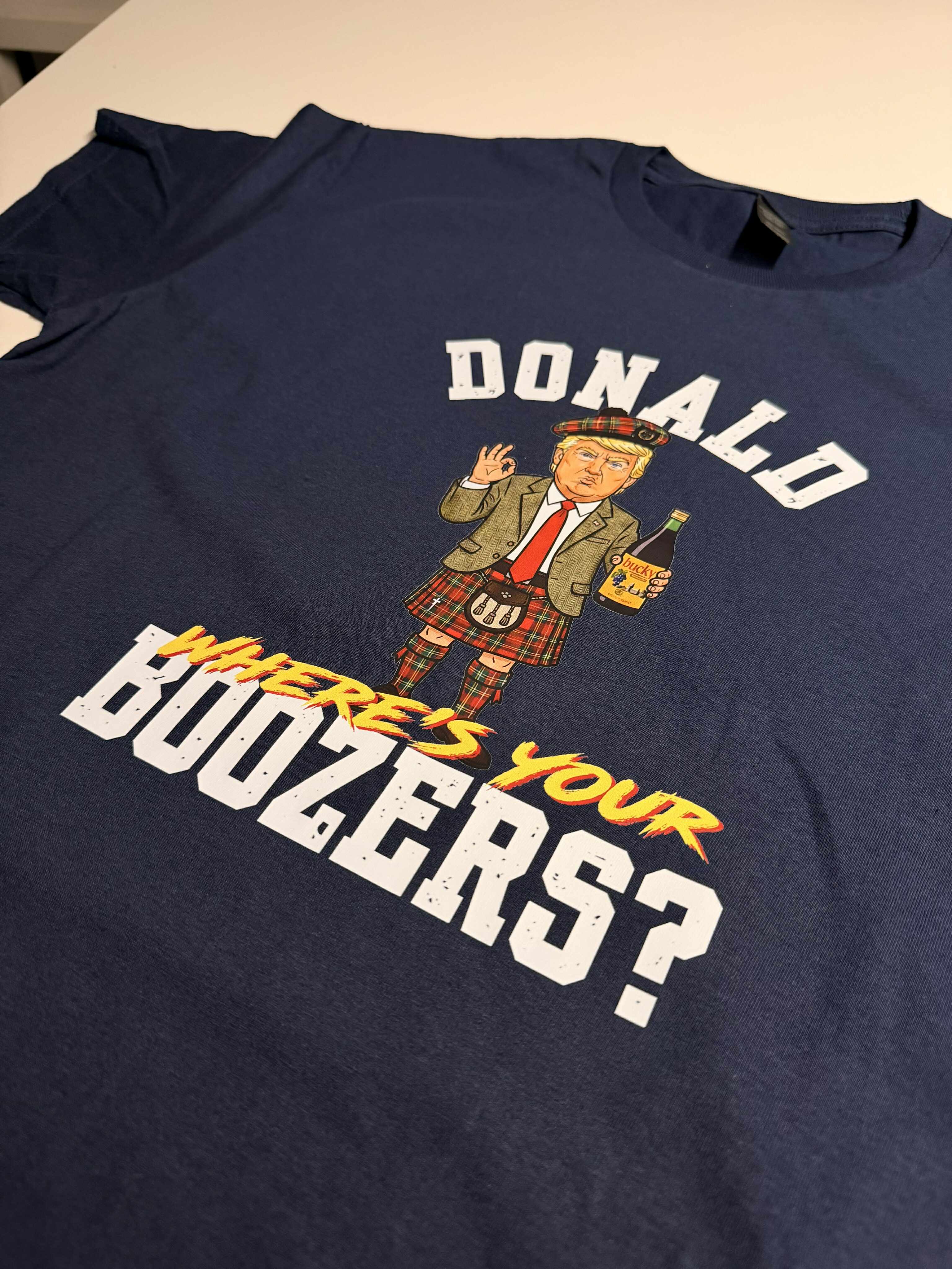 DONALD WHERE'S YOUR BOOZERS?