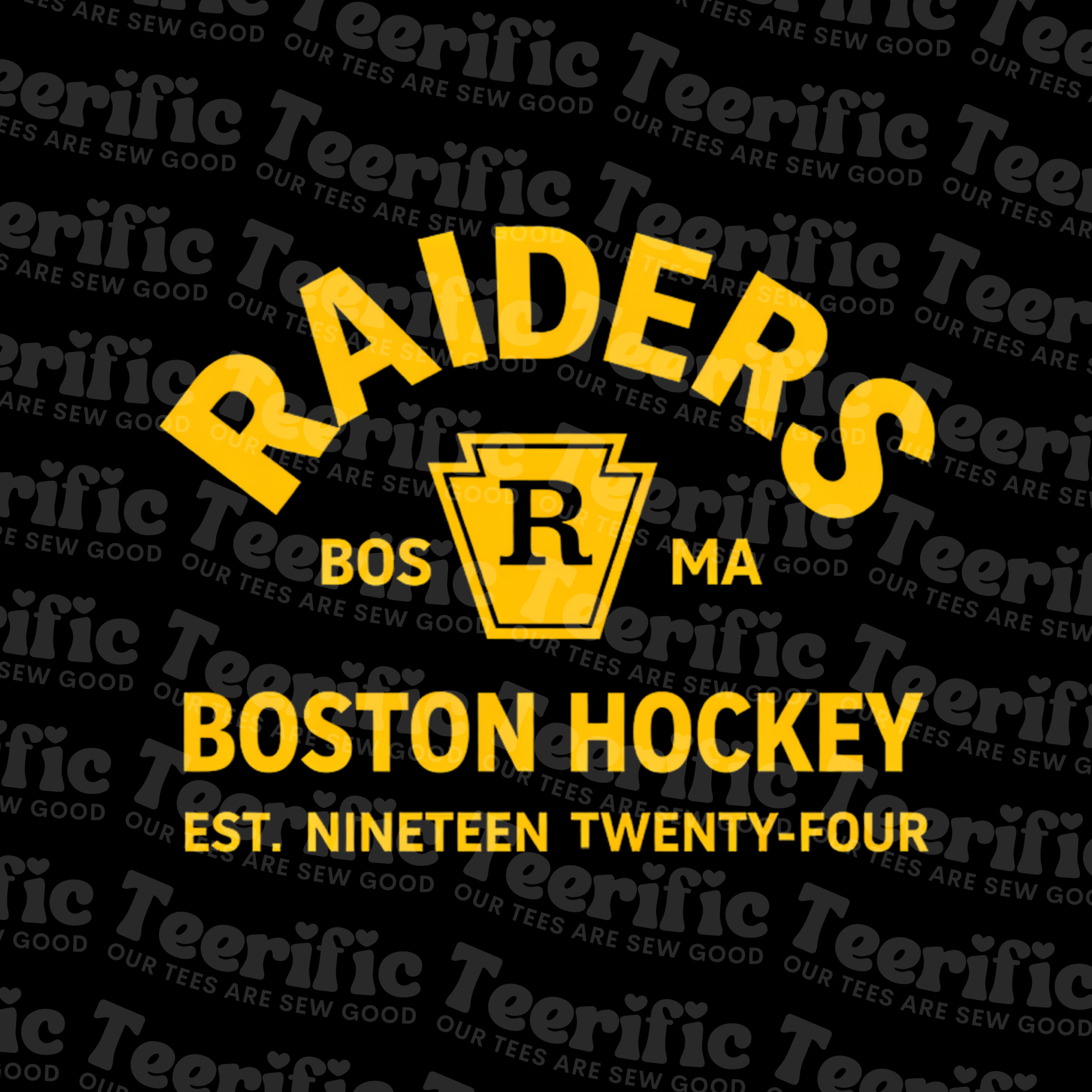 BOSTON RAIDERS INSPIRED TEE