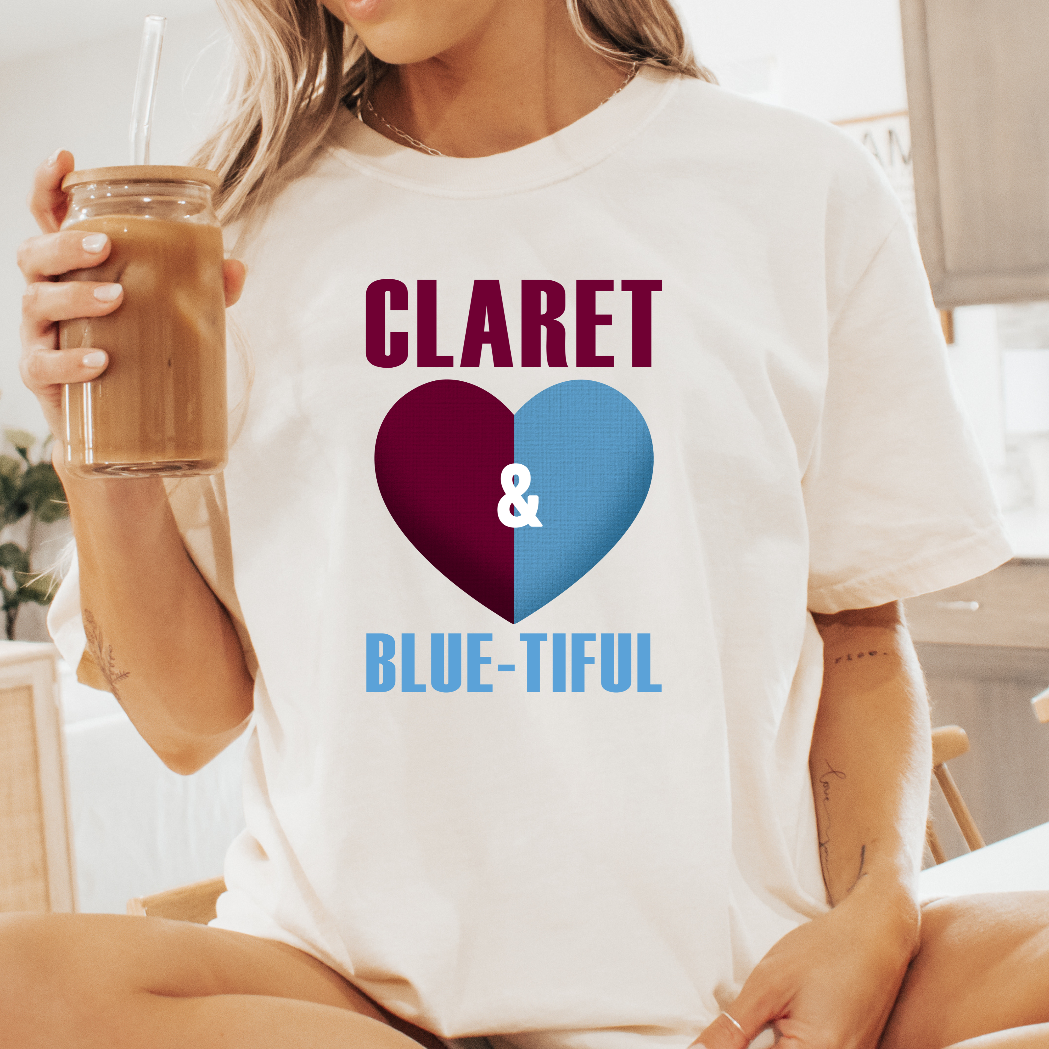 CLARET & BLUE-TIFUL