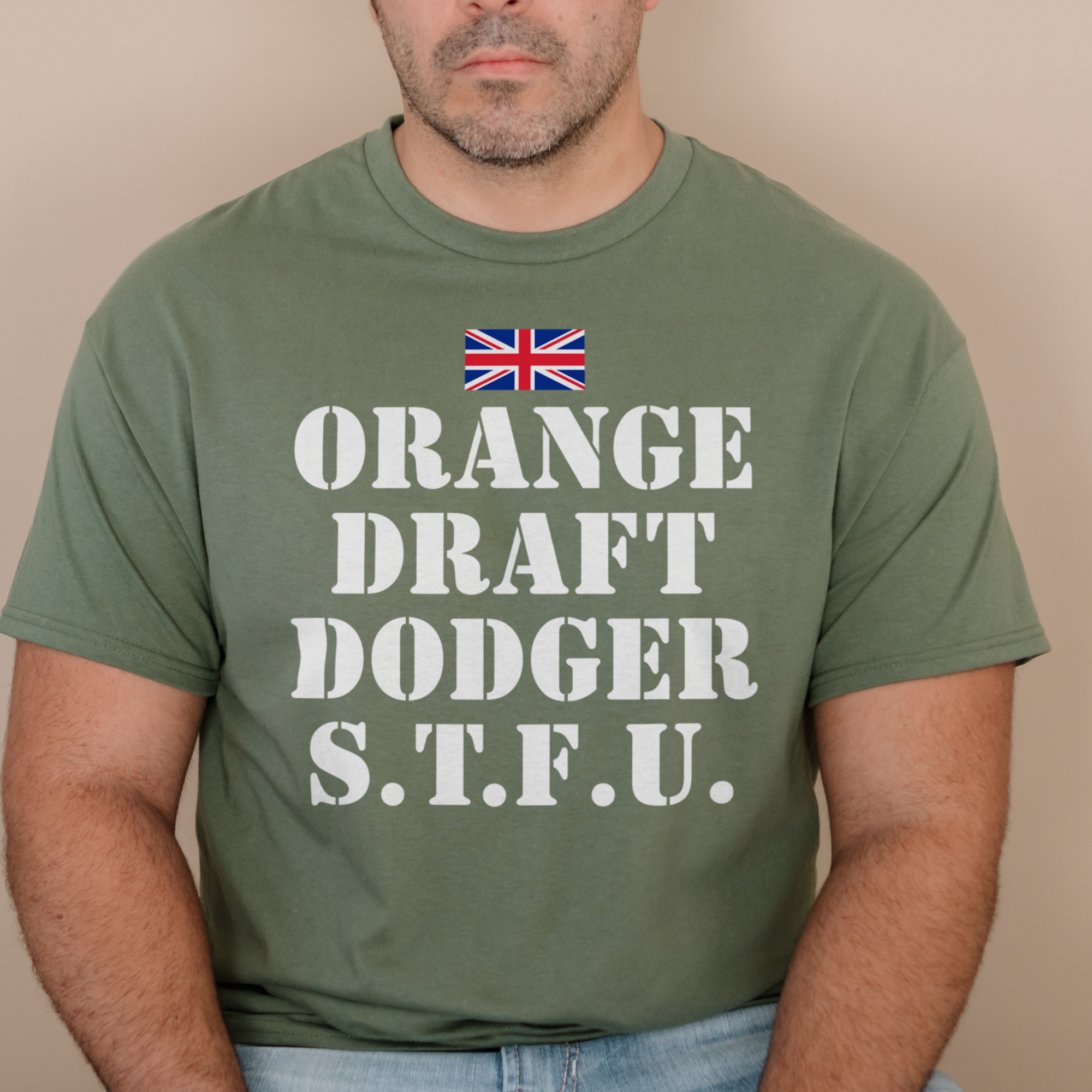 ORANGE DRAFT DODGER STFU