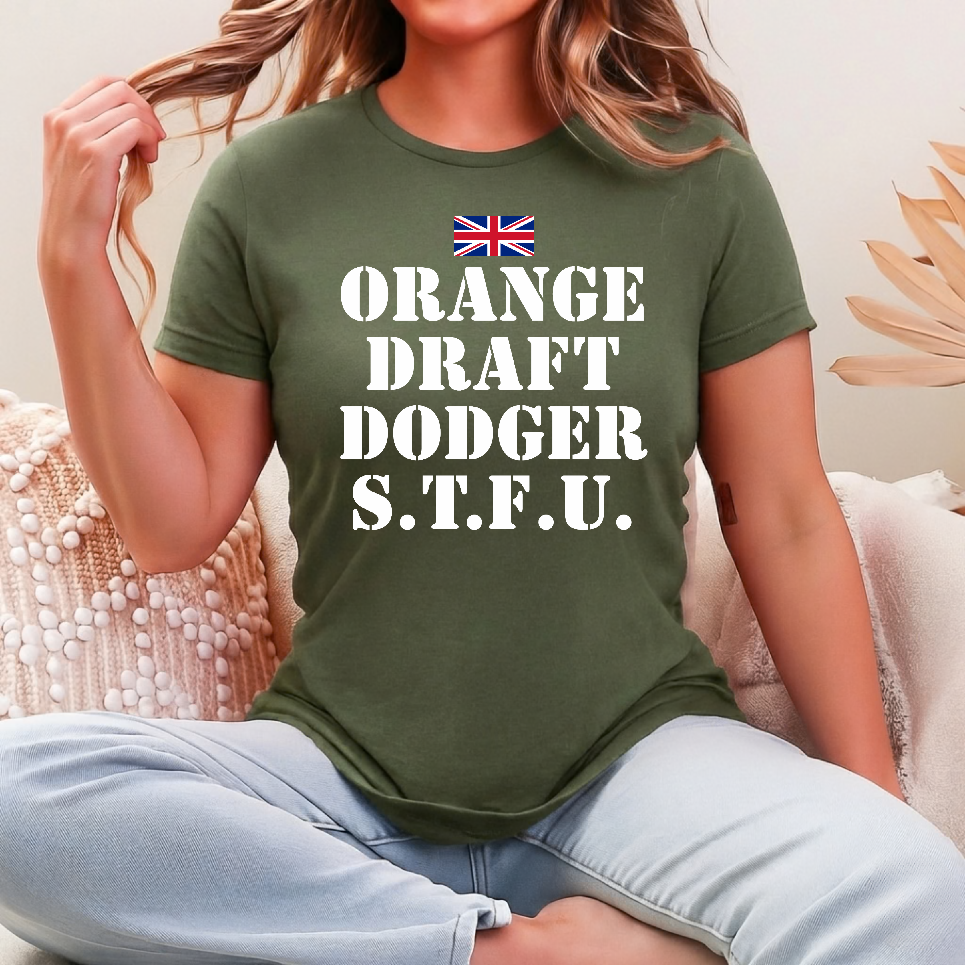 ORANGE DRAFT DODGER STFU