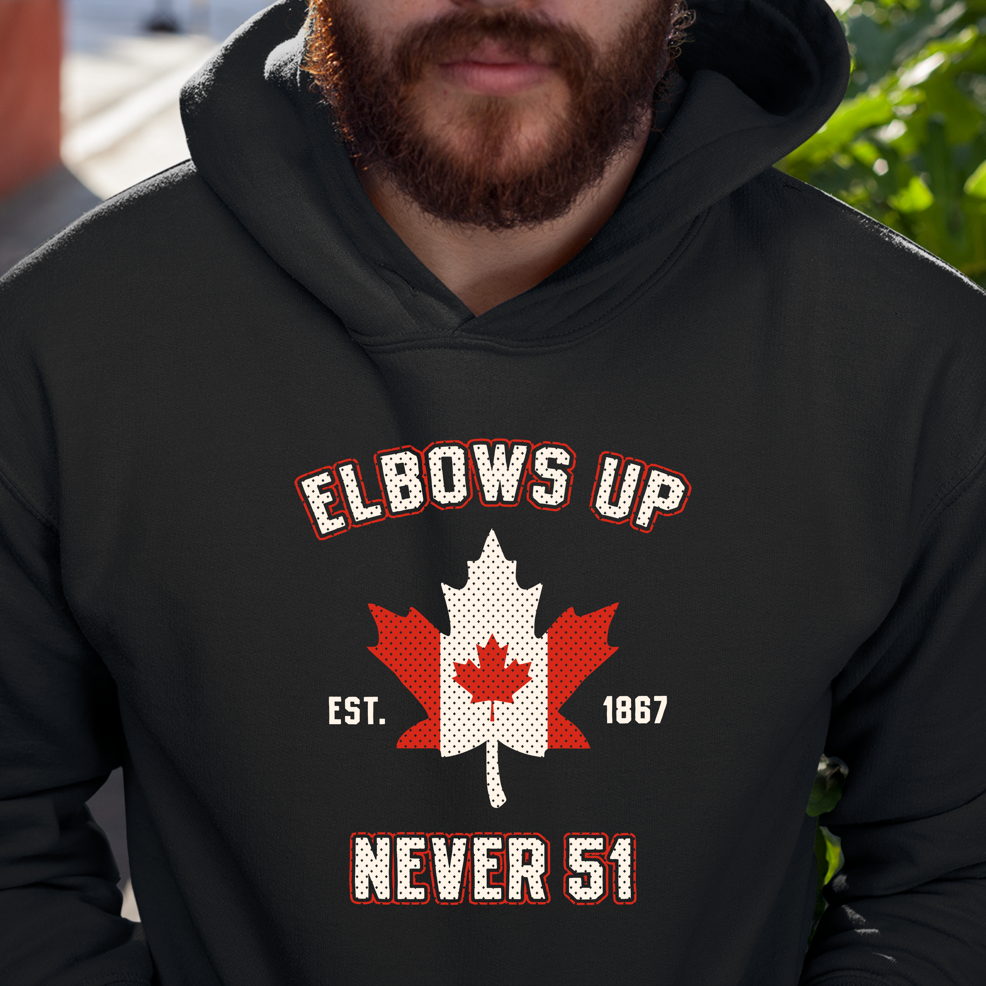 ELBOWS UP - NEVER 51