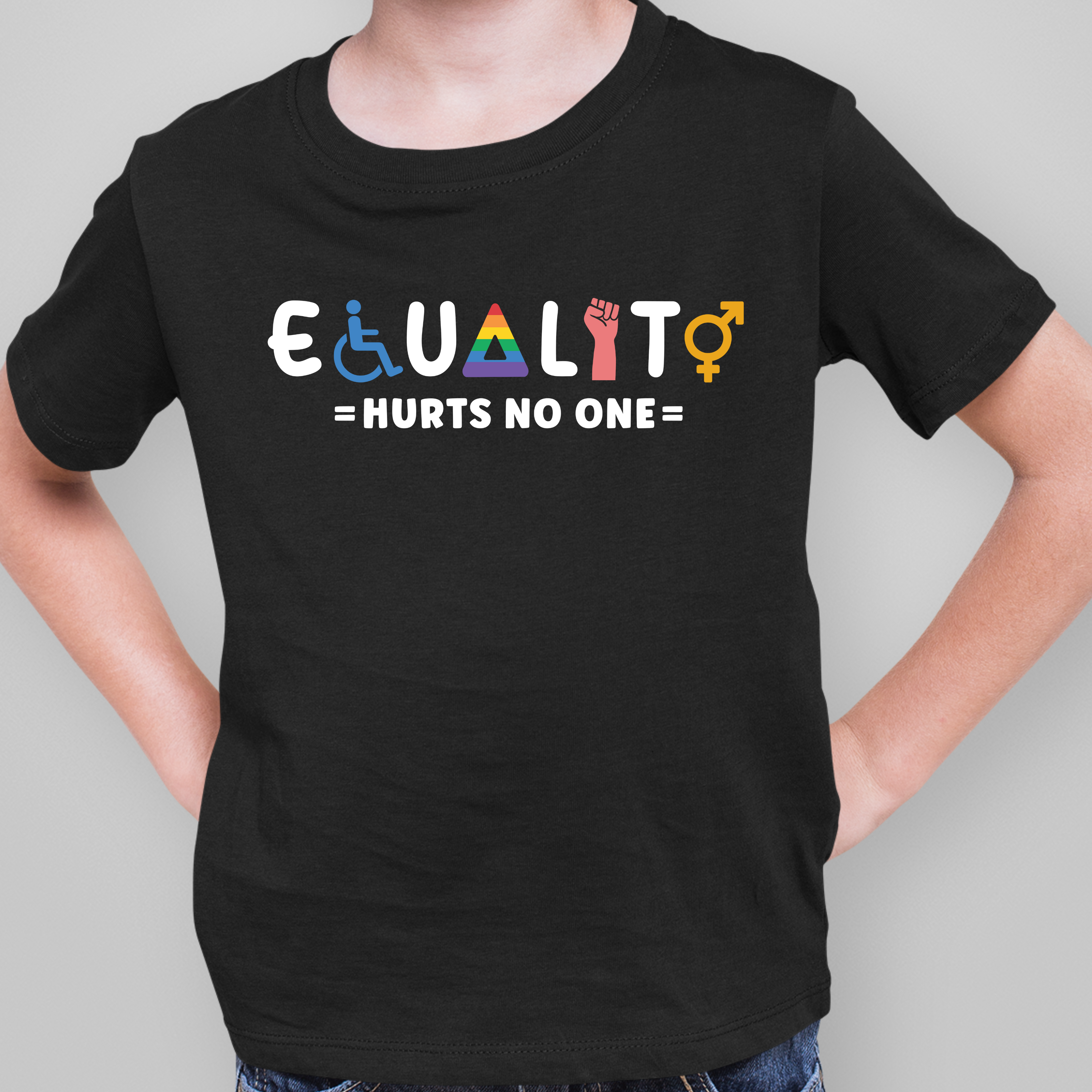 EQUALITY HURTS NO ONE
