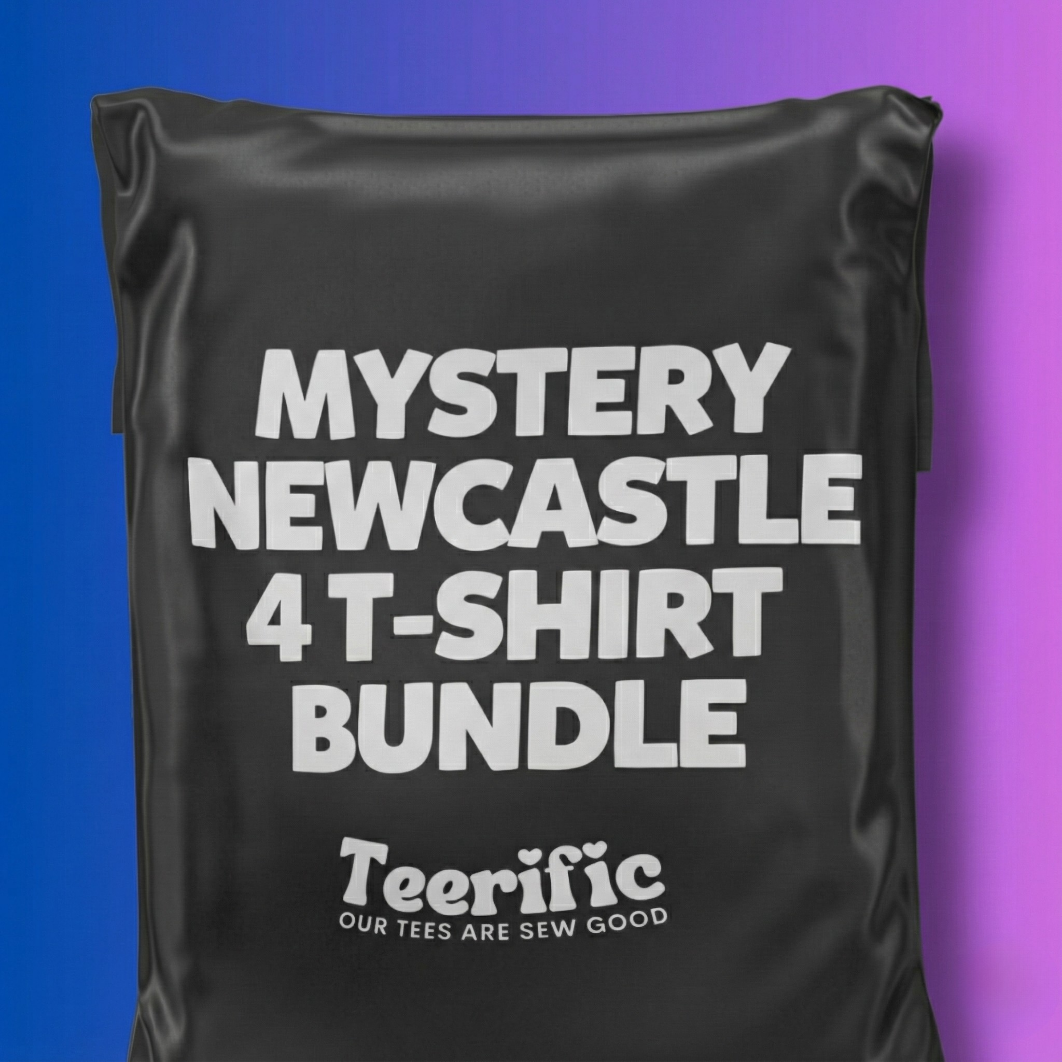 4 Mystery Newcastle T-Shirt Bundle
