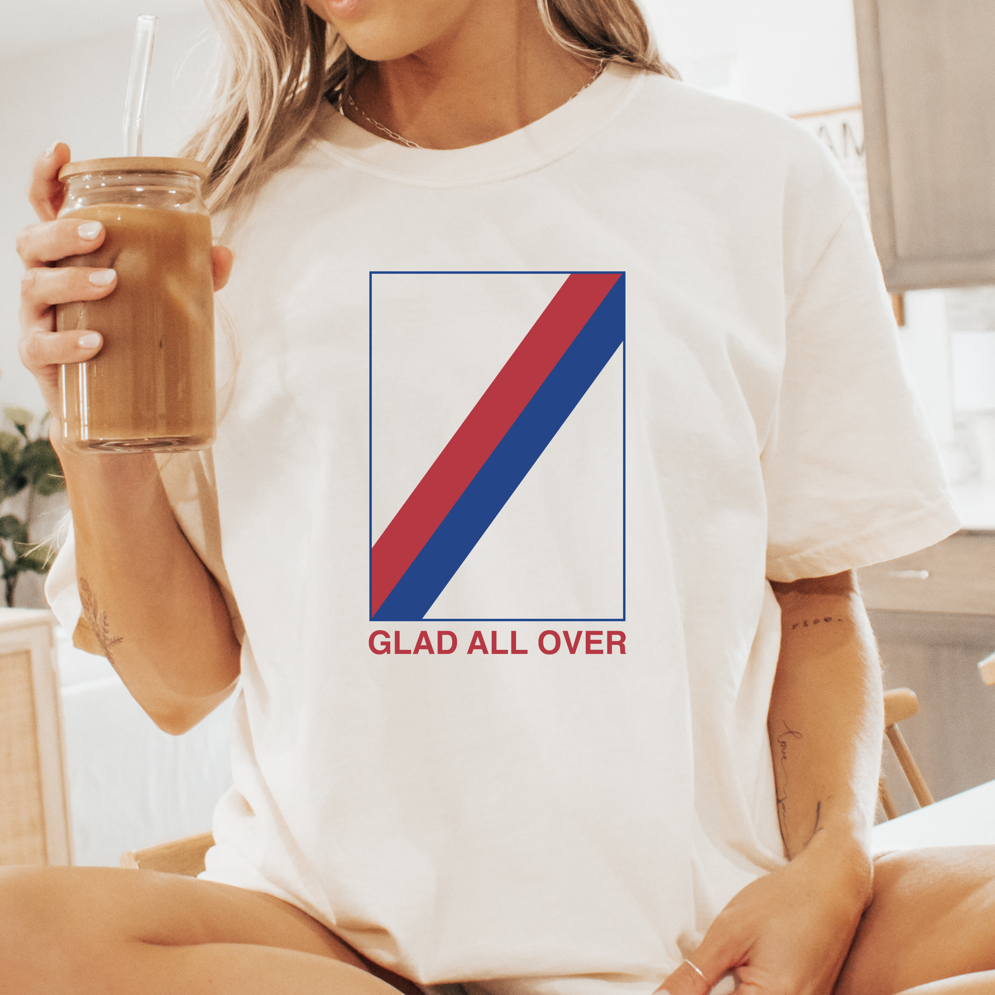 GLAD ALL OVER - HORIZONTAL BAND