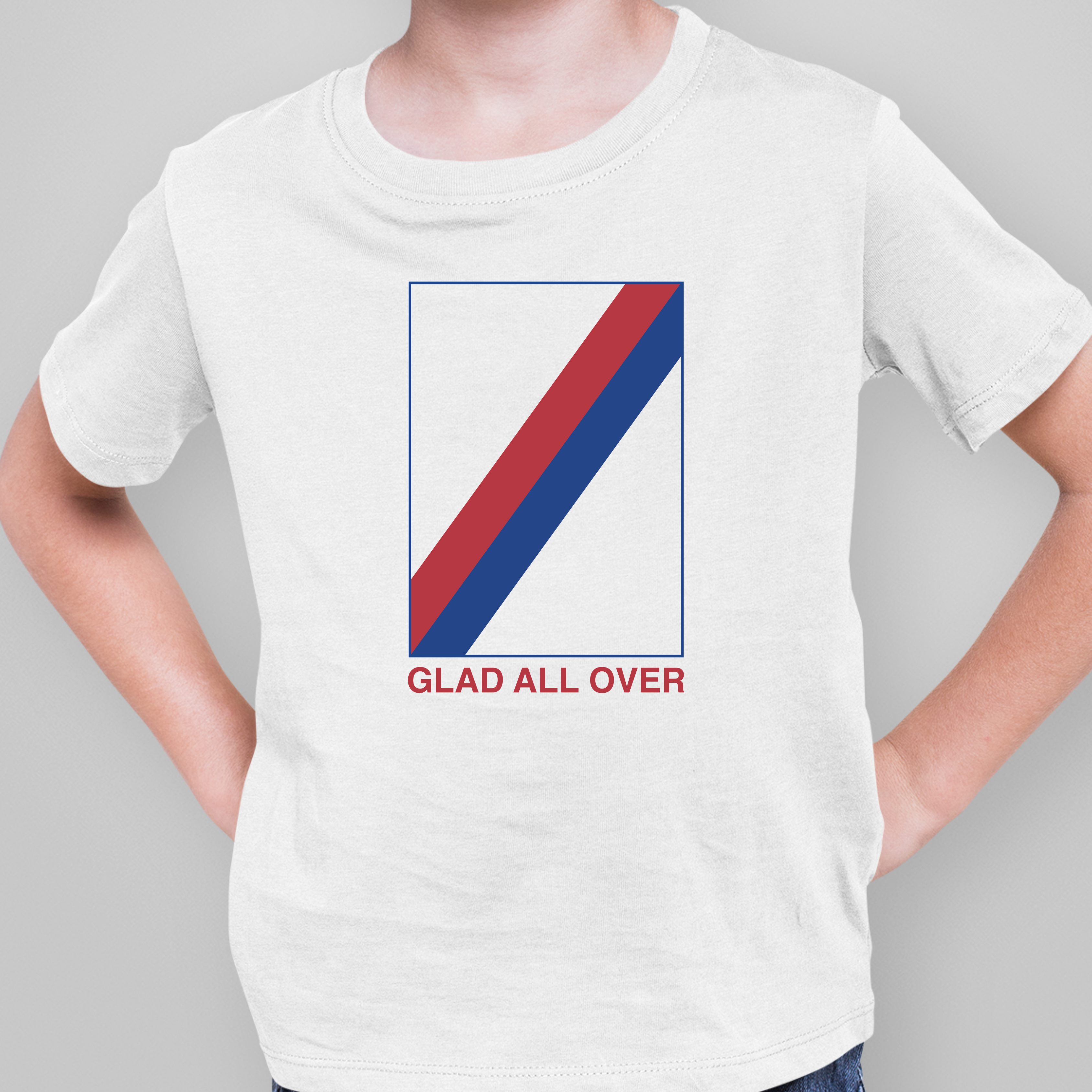 GLAD ALL OVER - HORIZONTAL BAND