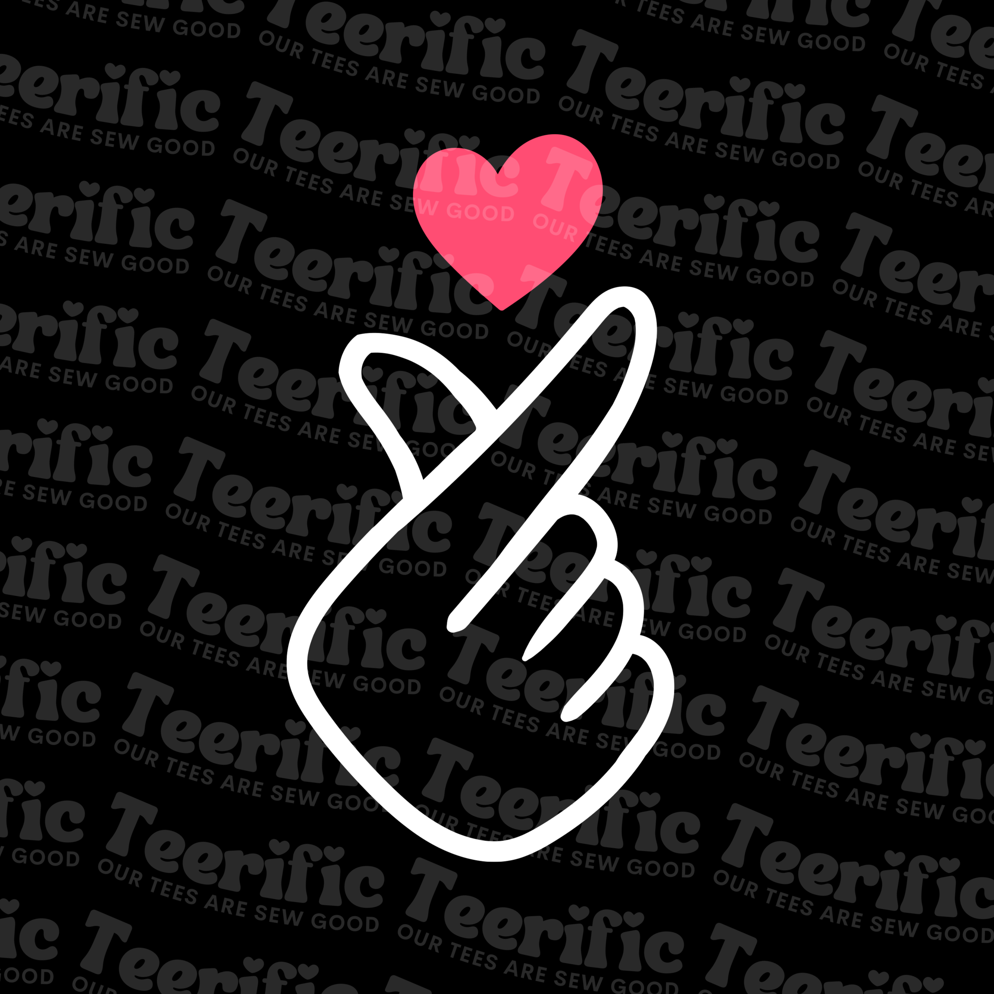 KOREAN FINGER HEART SYMBOL