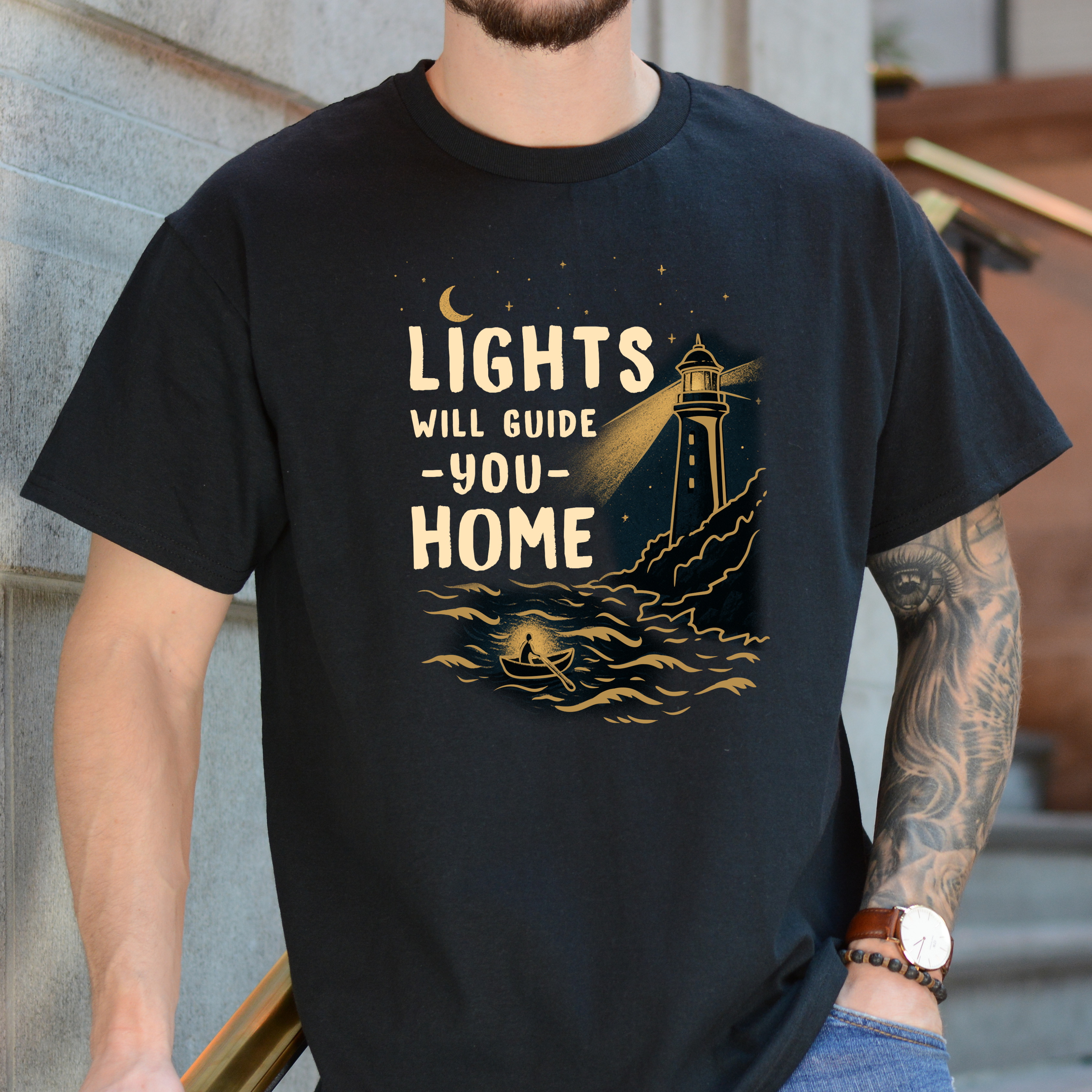 LIGHTS WILL GUIDE YOU HOME