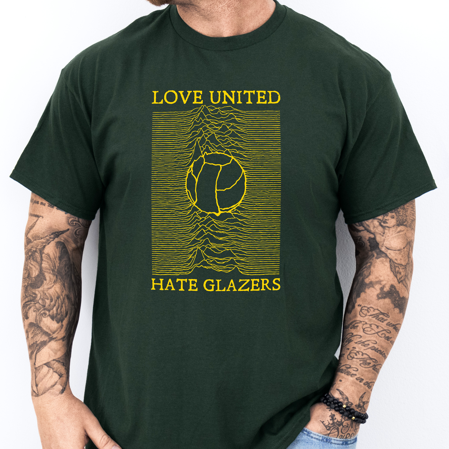 LOVE UNITED HATE GLAZERS