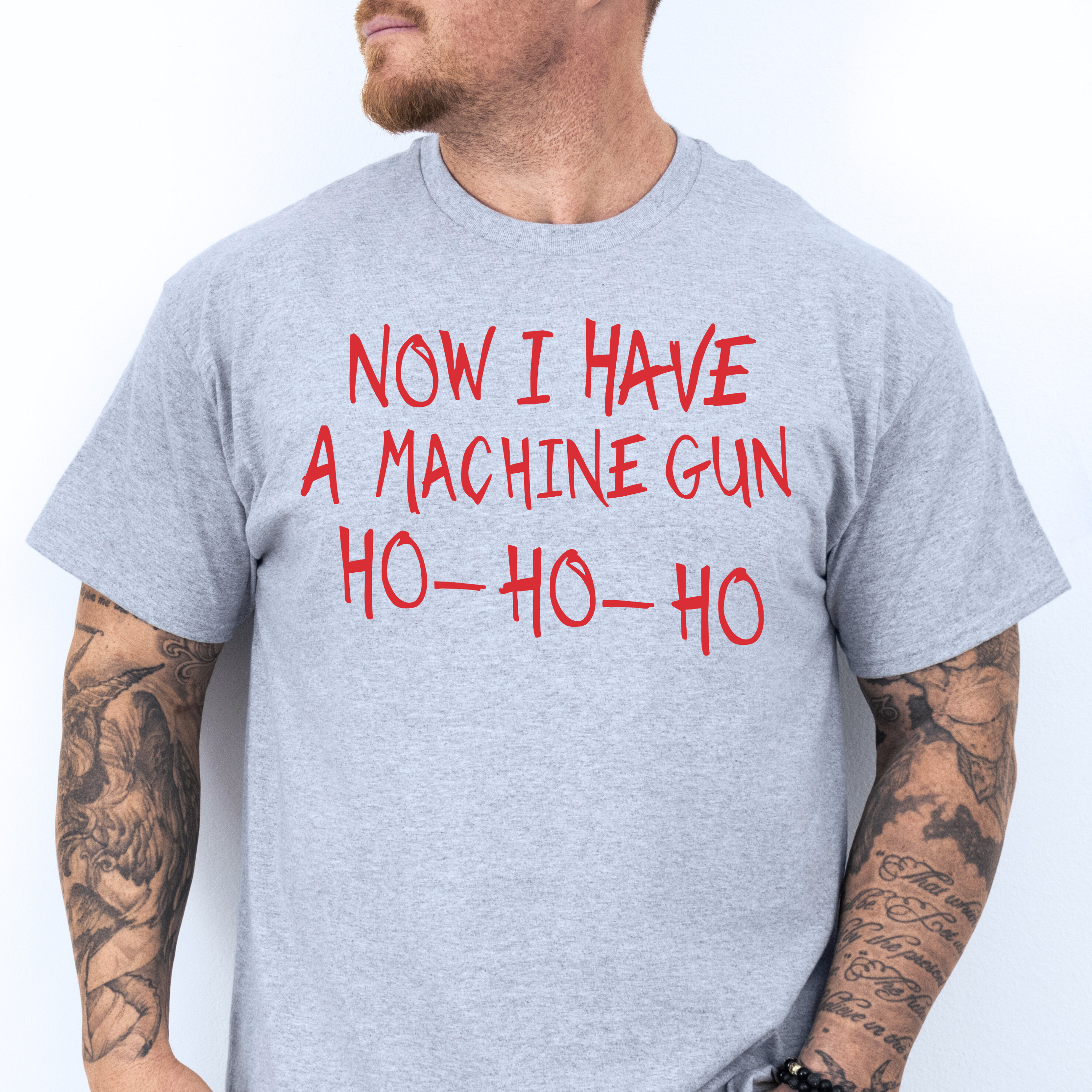 NOW I HAVE A MACHINE GUN HO HO HO