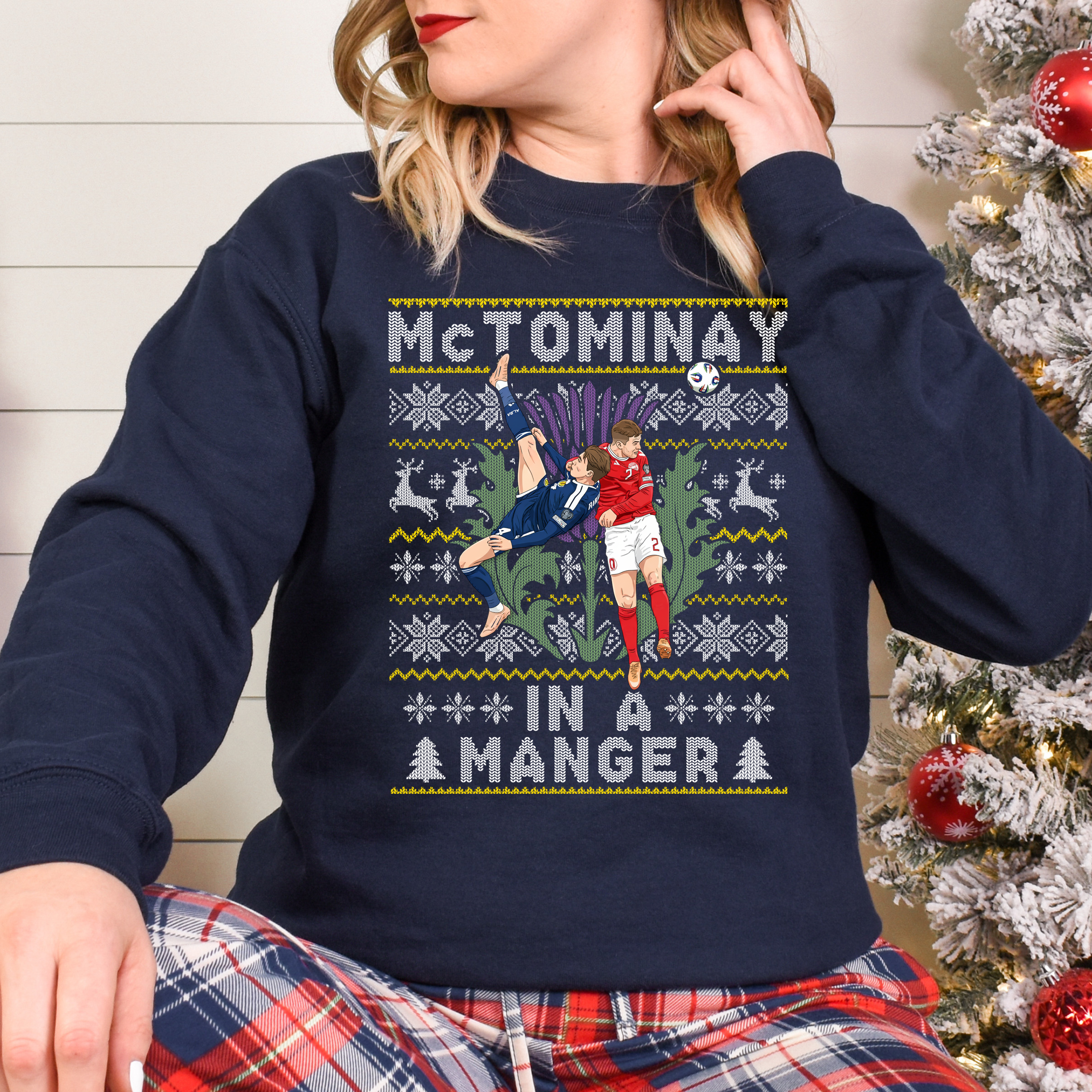 McTOMINAY IN A MANGER