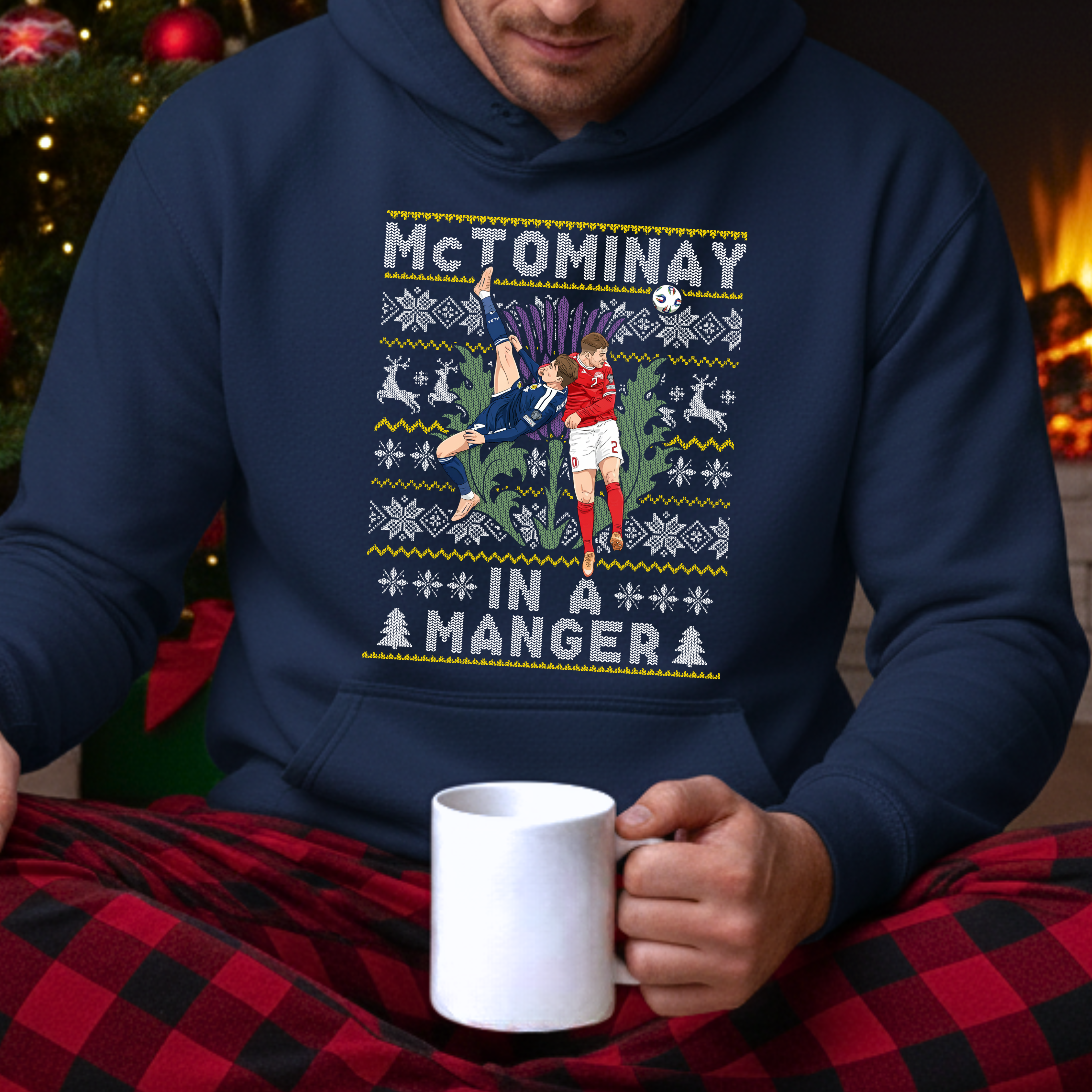 McTOMINAY IN A MANGER