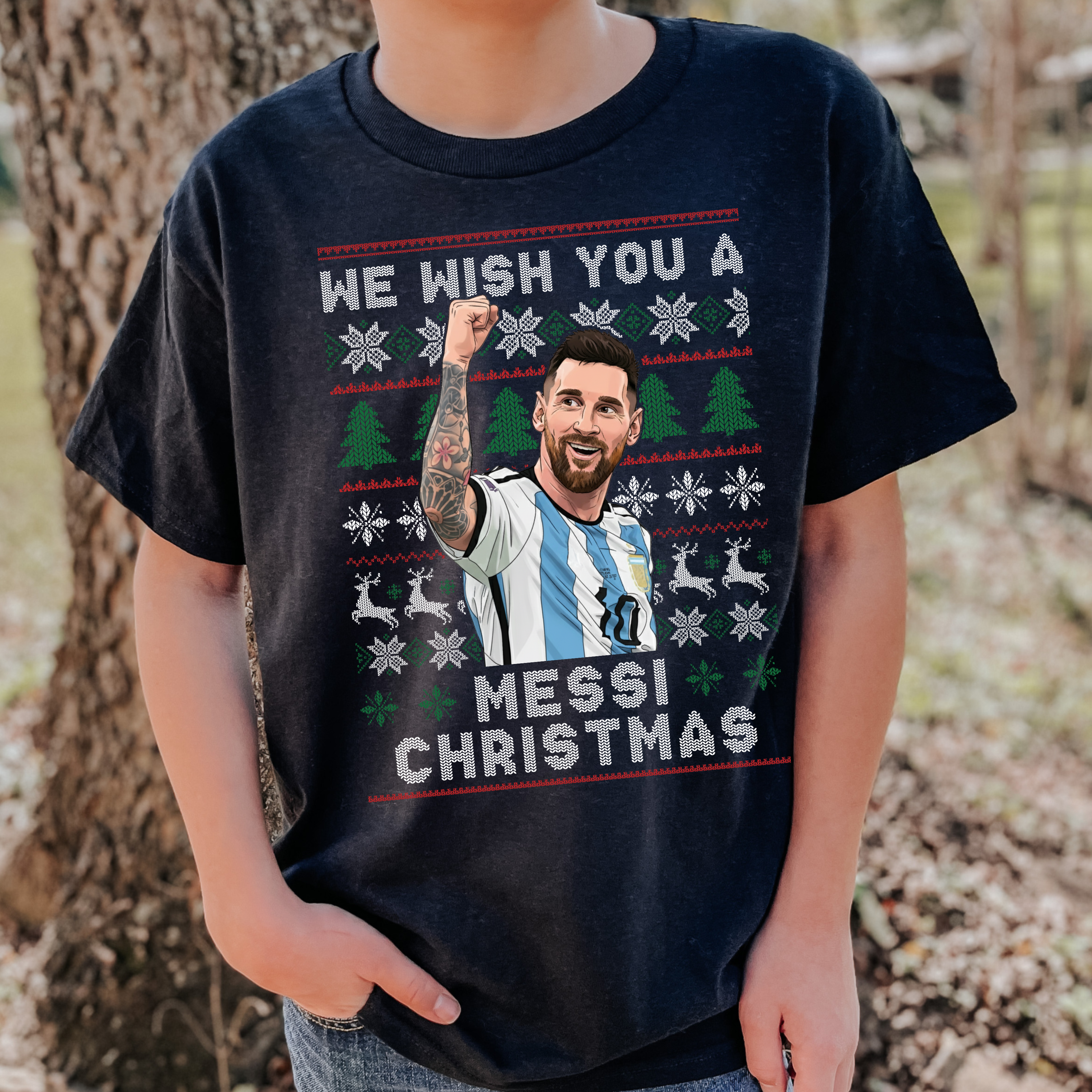 WE WISH YOU A MESSI CHRISTMAS