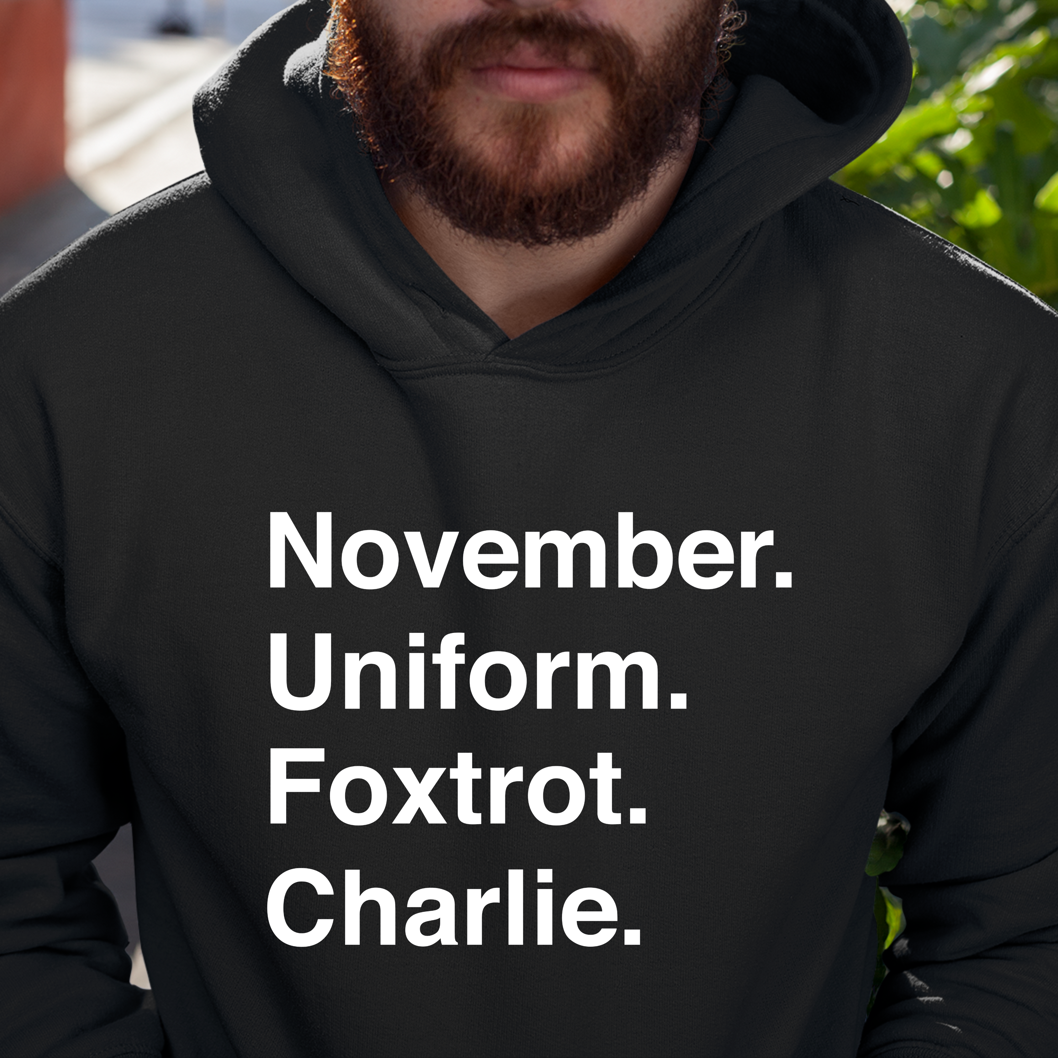 NOVEMBER UNIFORM FOXTROT CHARLIE