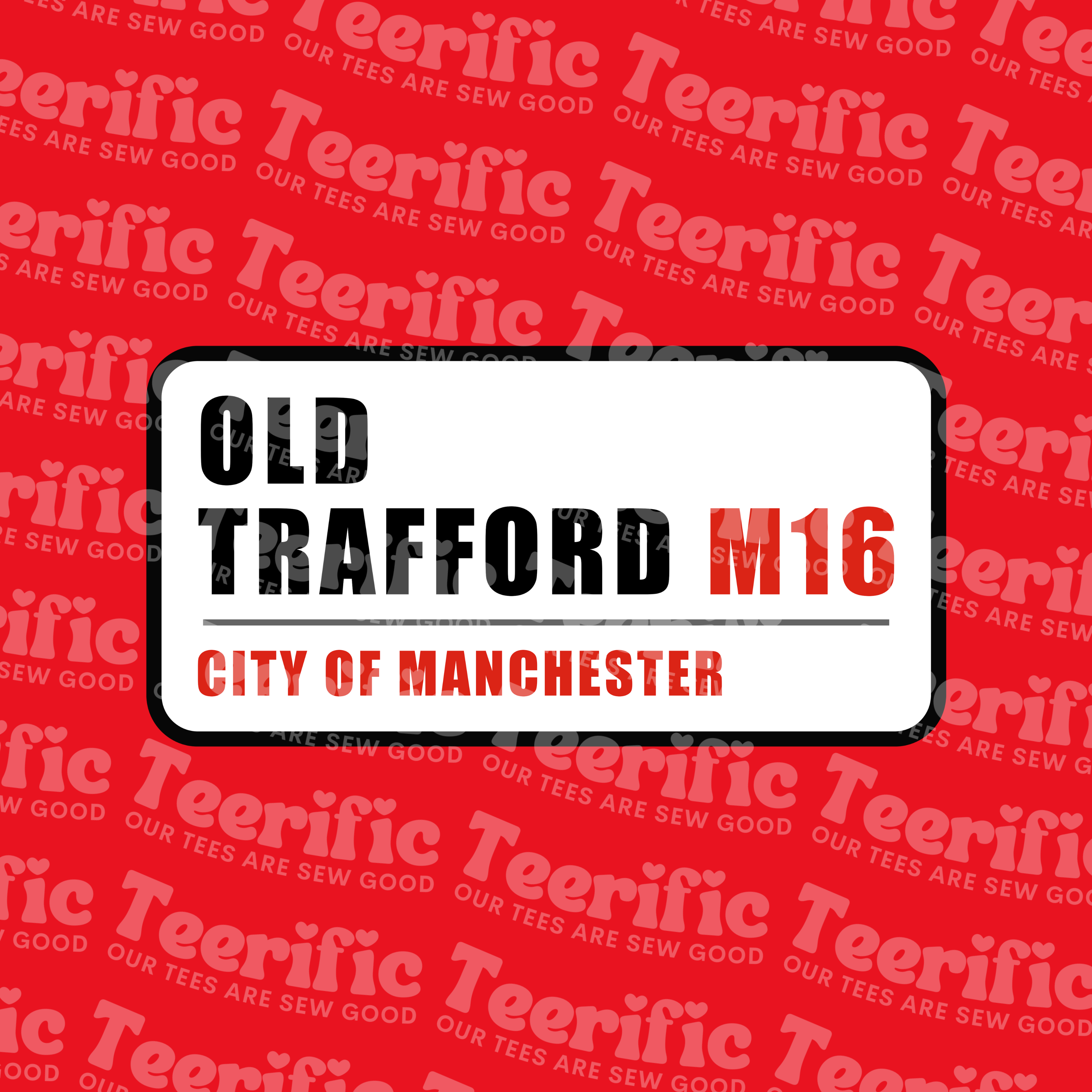 OLD TRAFFORD STREET SIGN