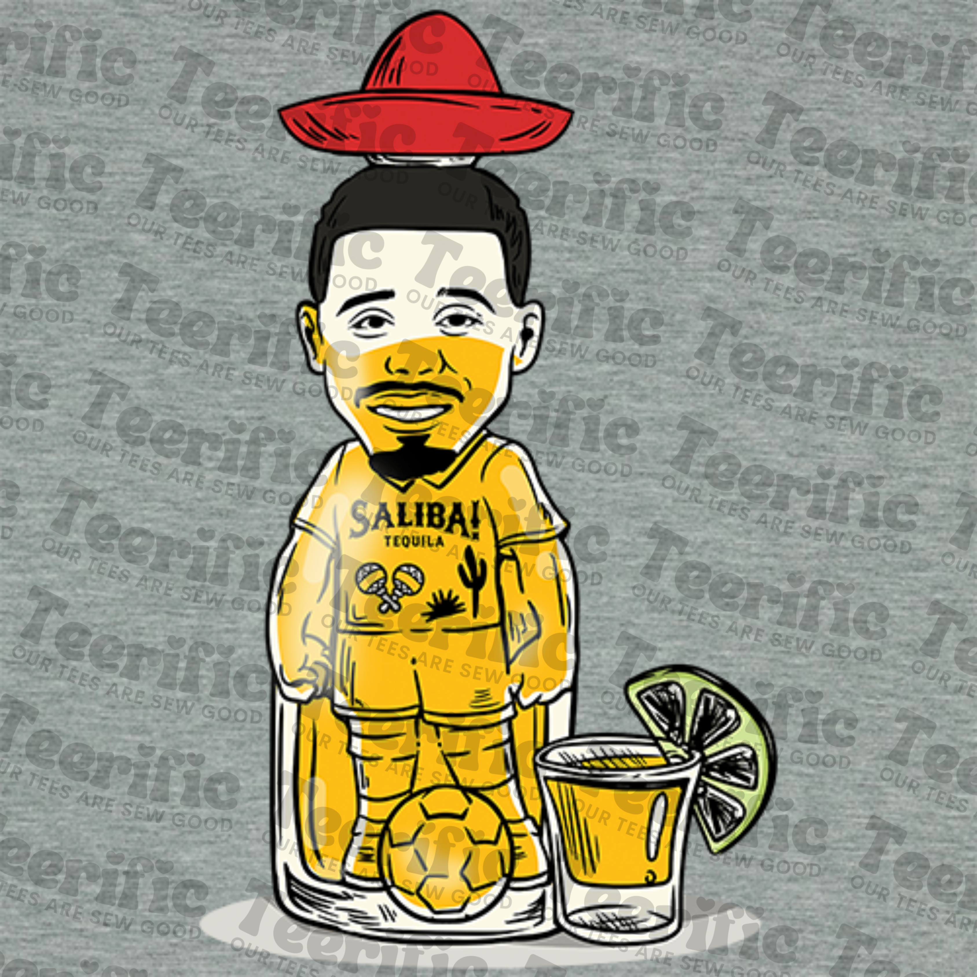 SALIBA TEQUILA BOTTLE