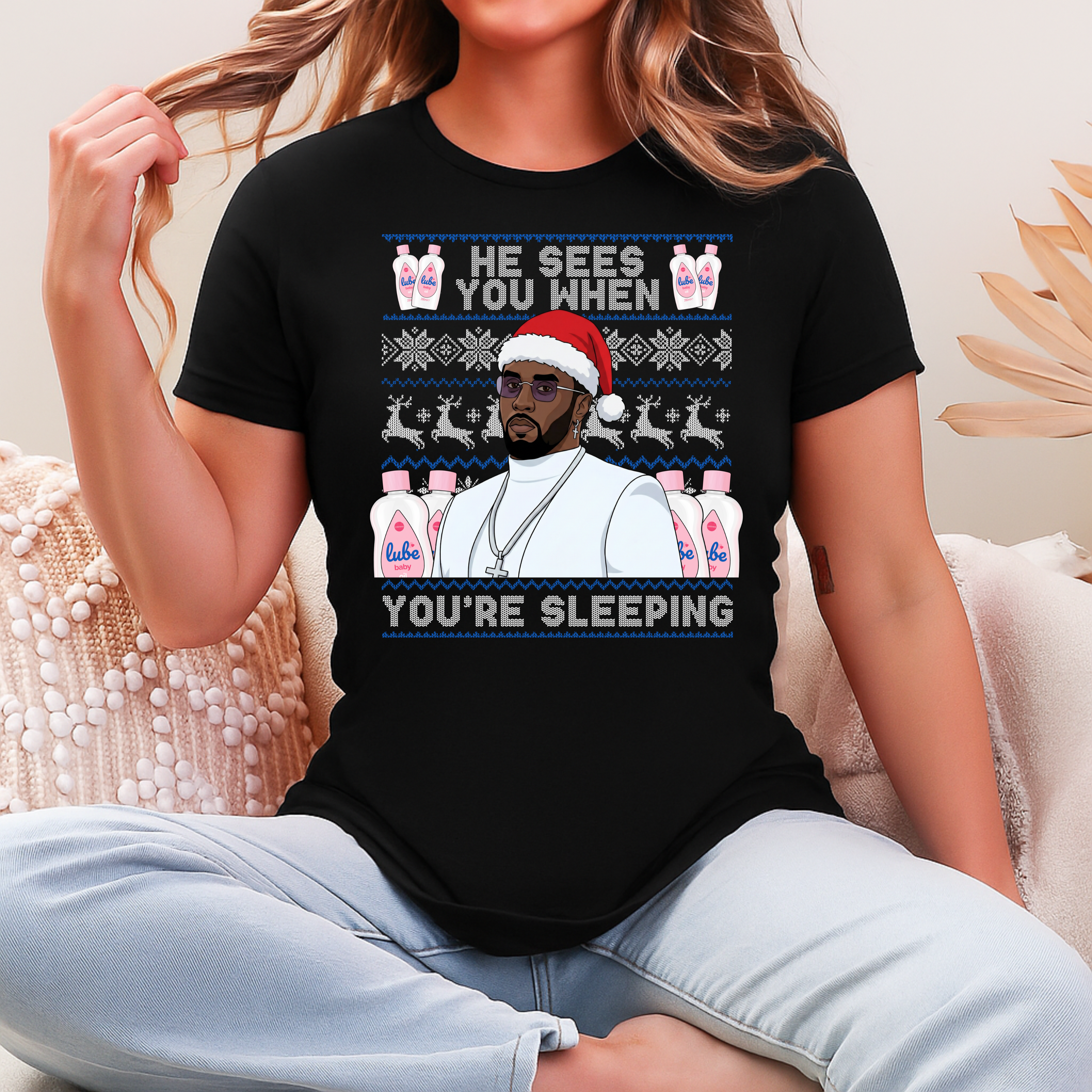 HE SEES YOU WHEN YOU'RE SLEEPING