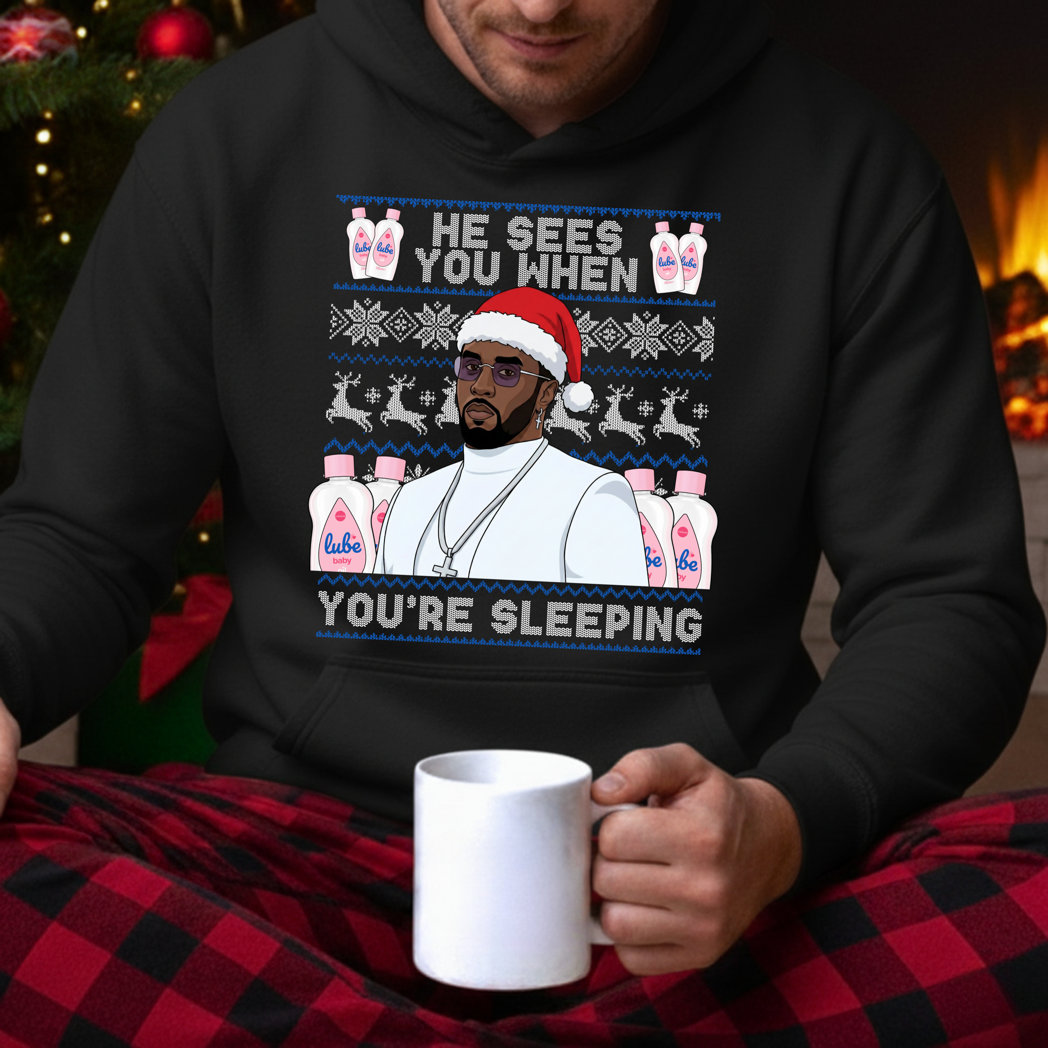 HE SEES YOU WHEN YOU'RE SLEEPING