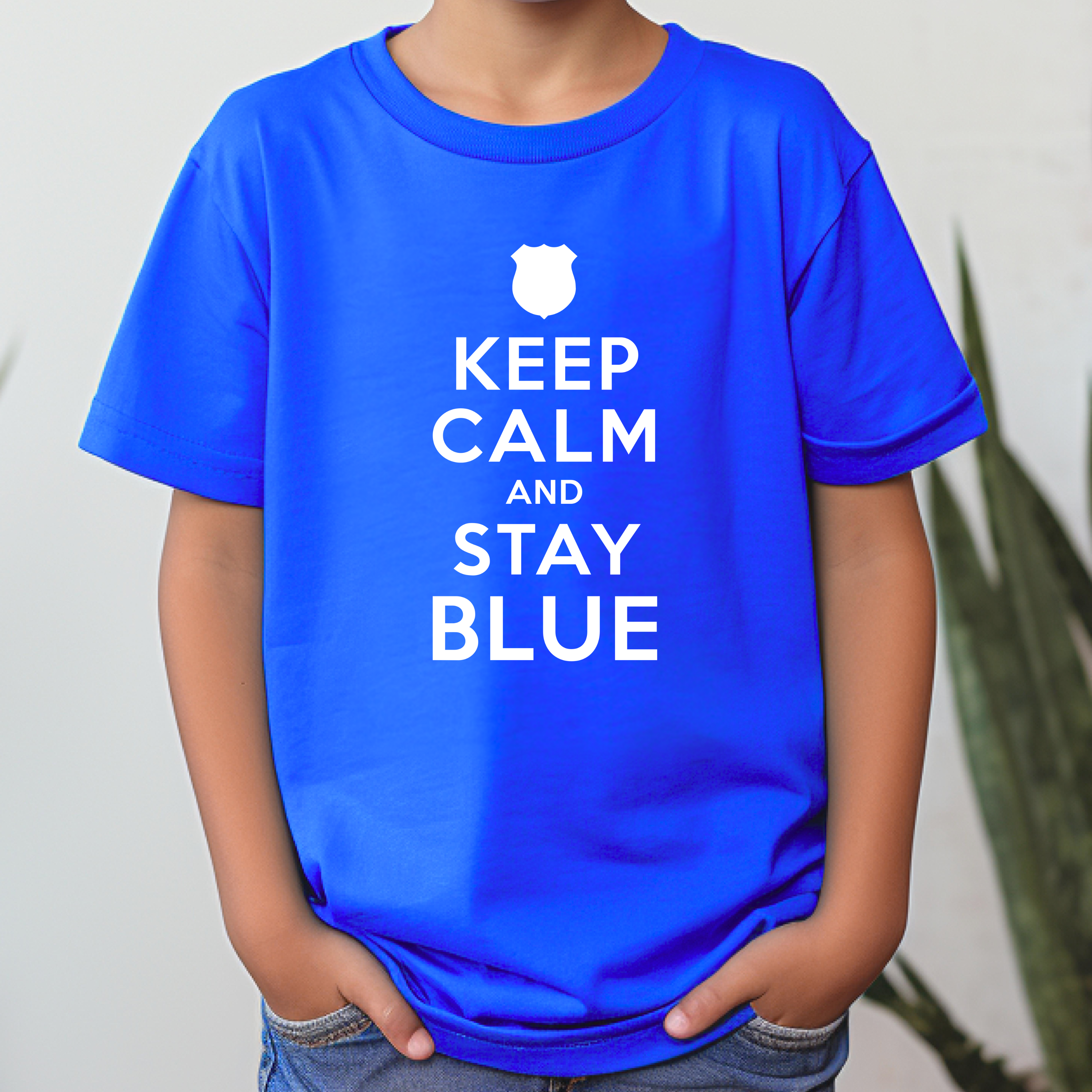 STAY CALM & STAY BLUE