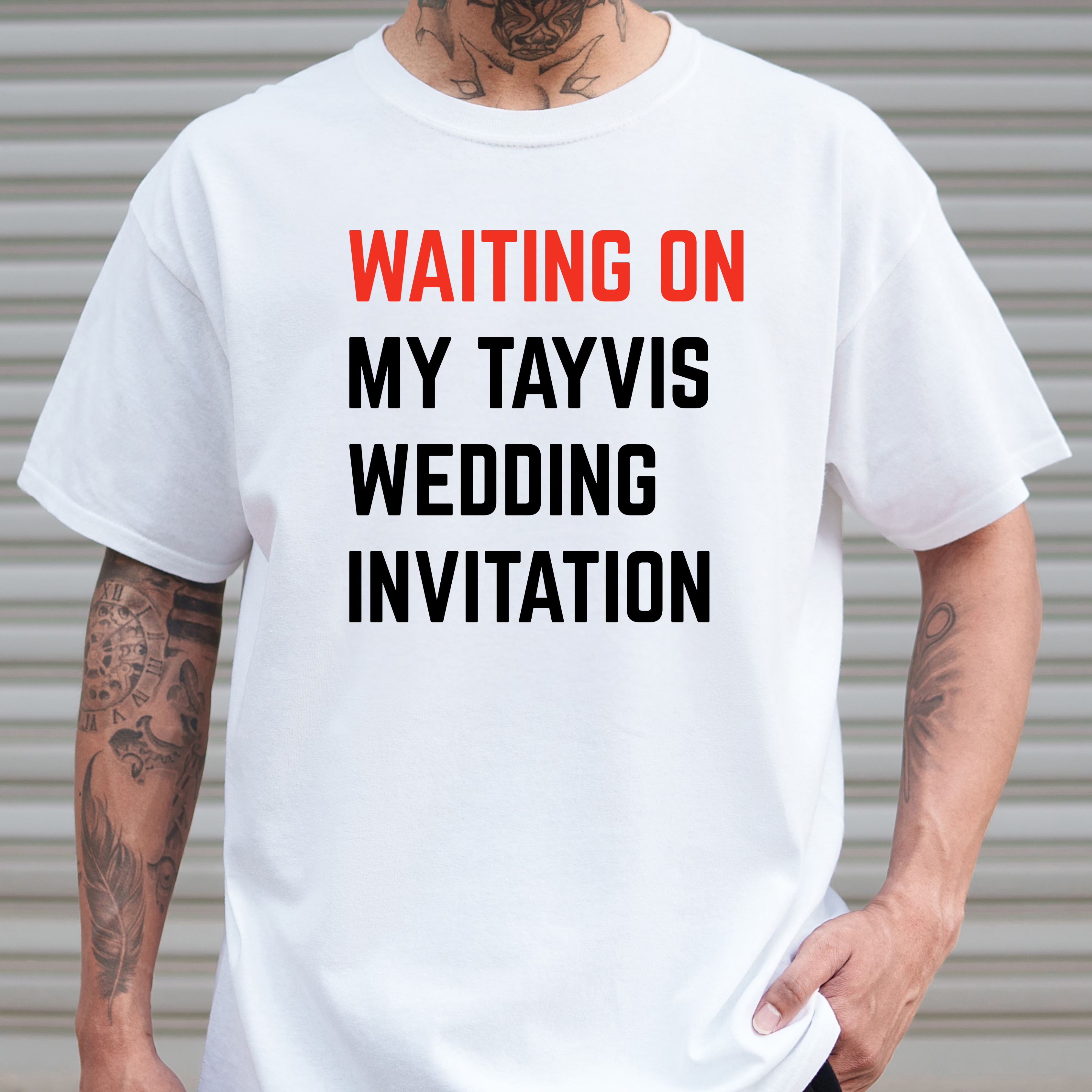 TAYVIS WEDDING INVITATION