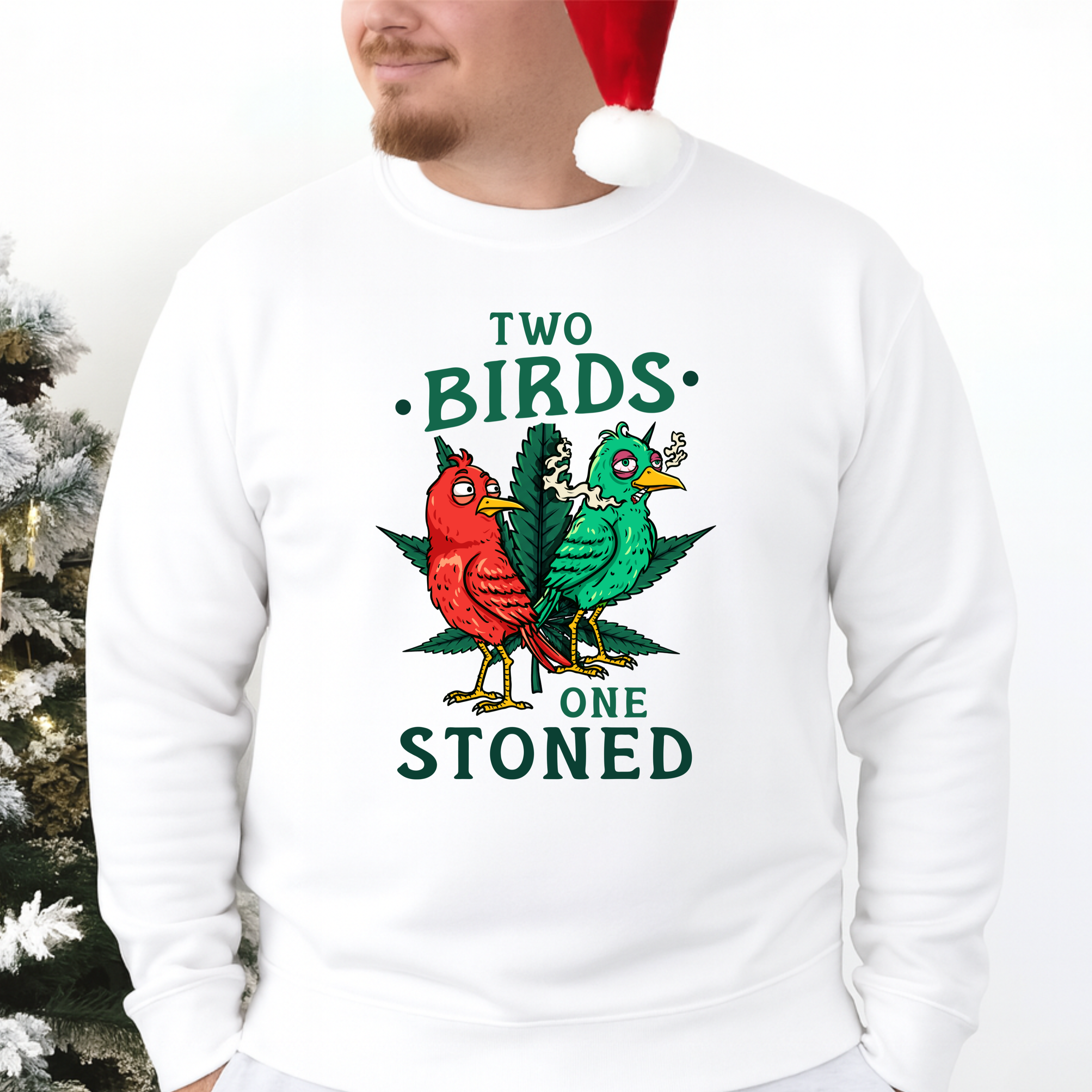 TWO BIRDS ONE STONED