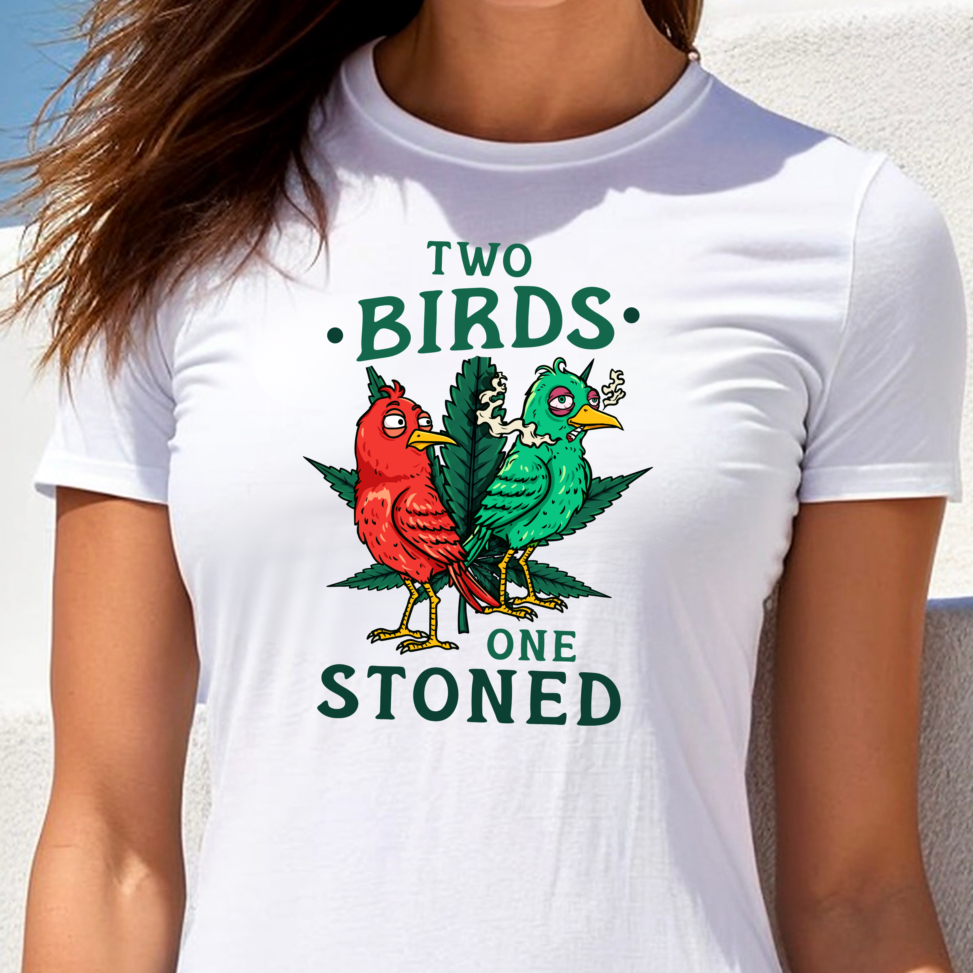 TWO BIRDS ONE STONED