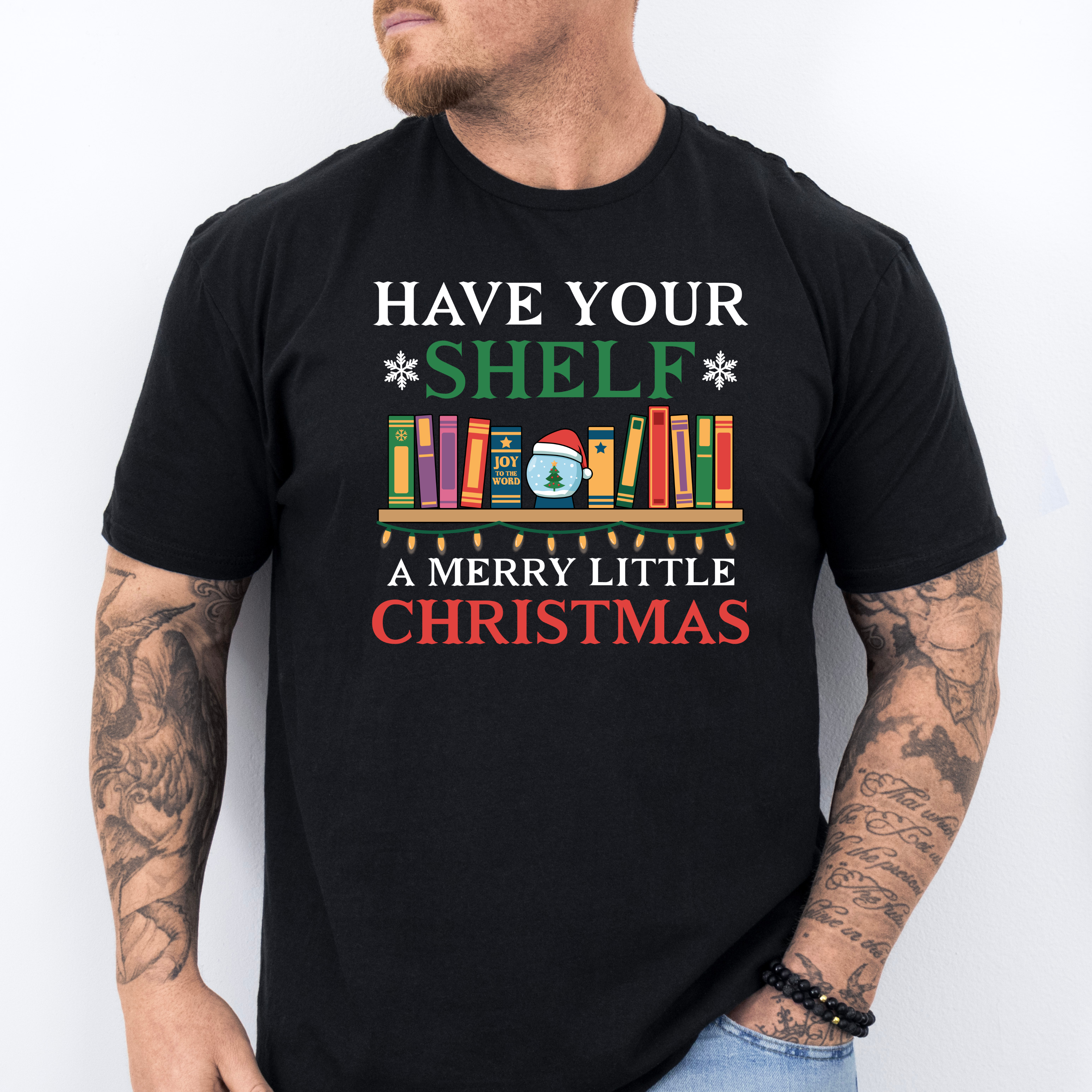 HAVE YOUR SHELF A MERRY LITTLE CHRISTMAS