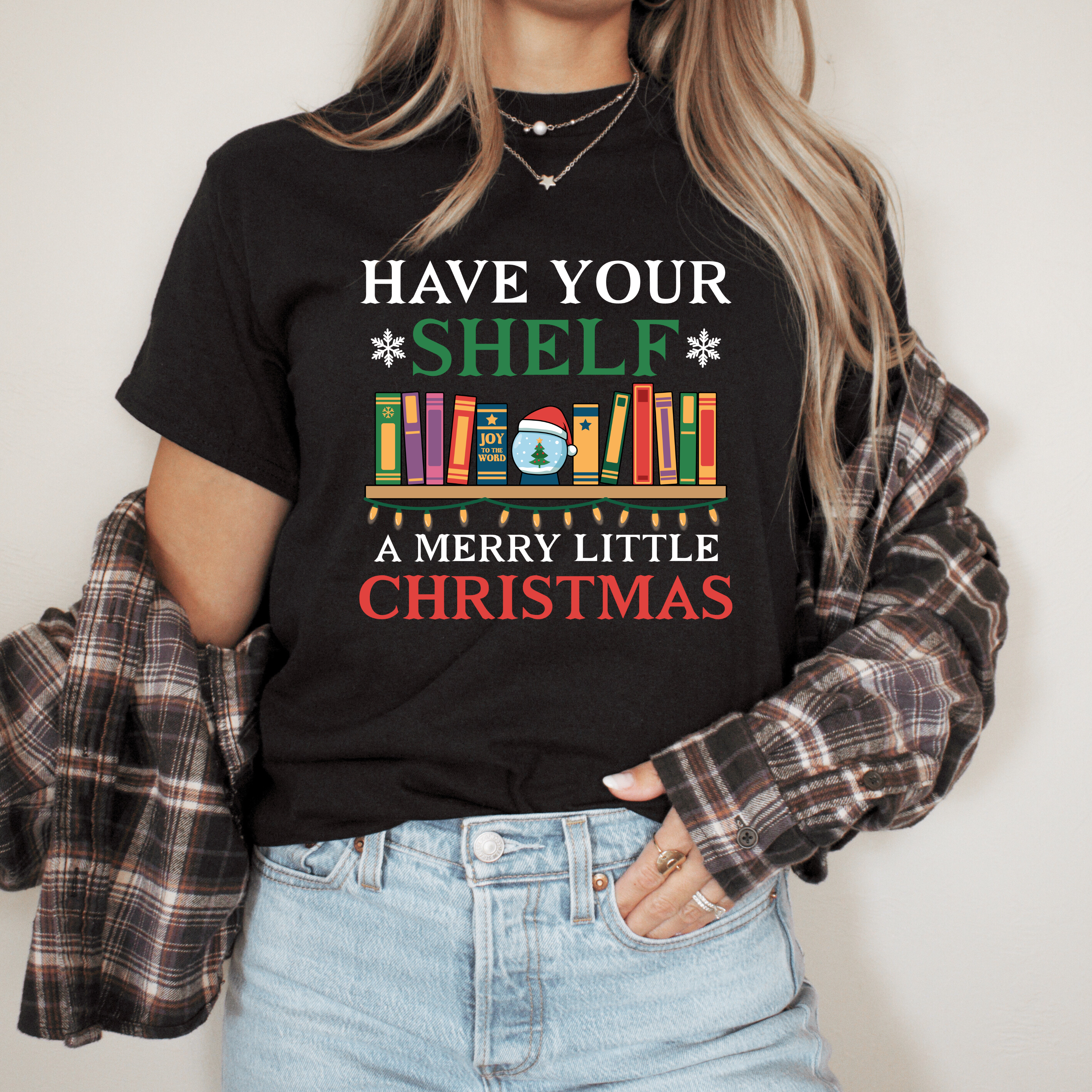 HAVE YOUR SHELF A MERRY LITTLE CHRISTMAS