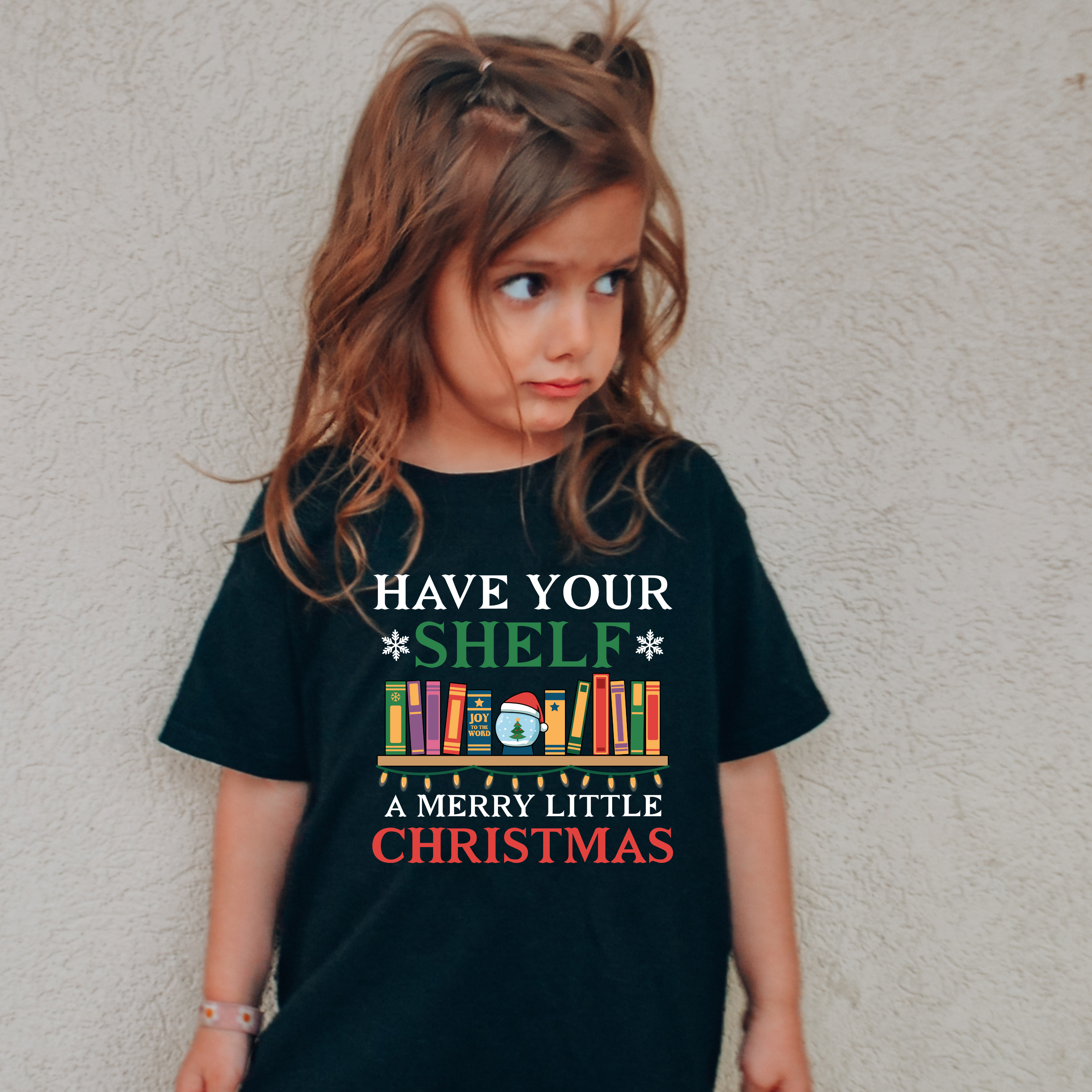 HAVE YOUR SHELF A MERRY LITTLE CHRISTMAS