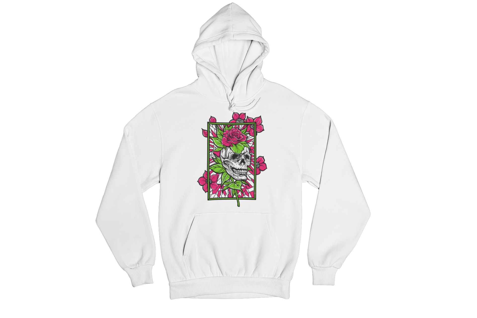 Rose Skull Hoodie