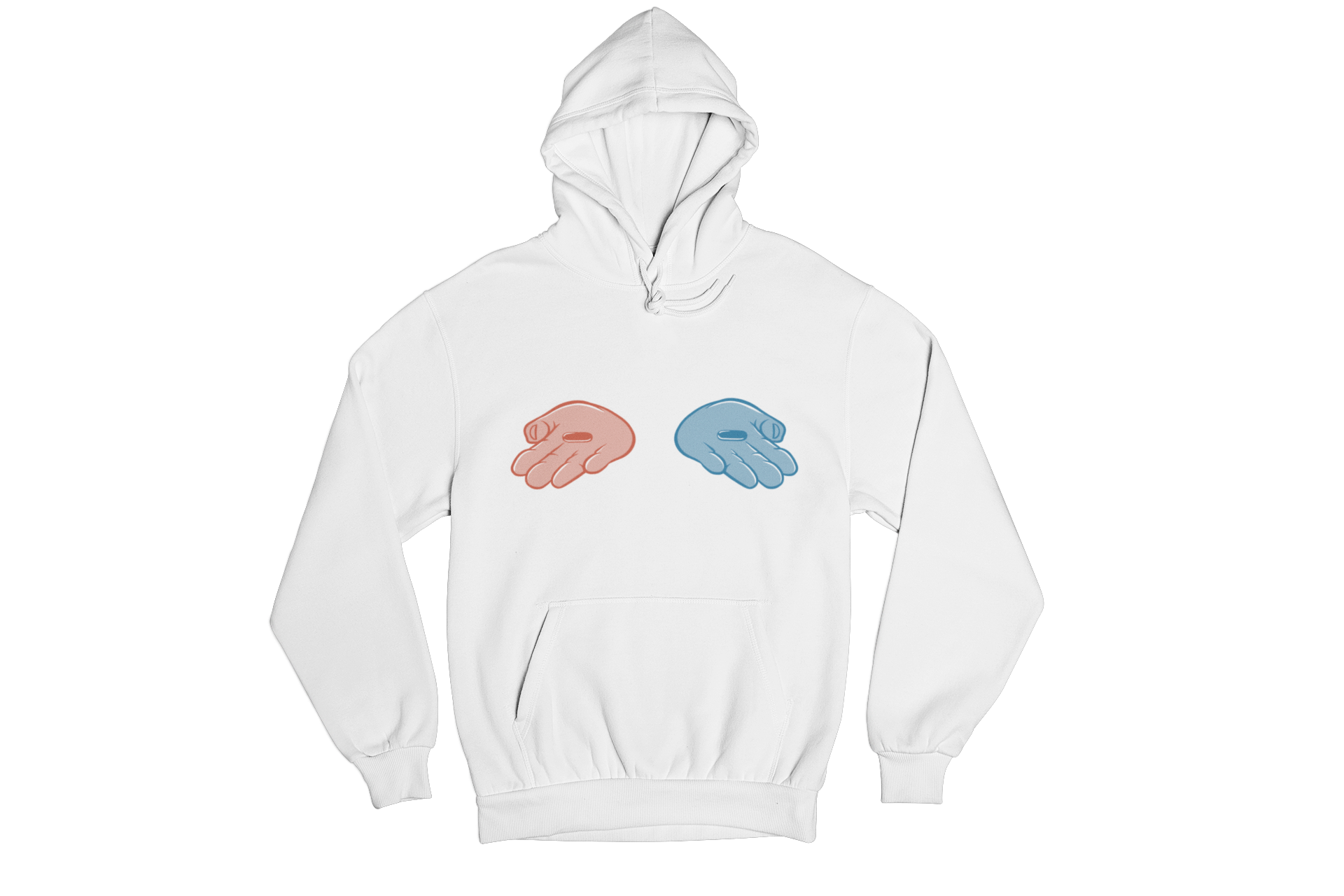 Red Pill Blue Pill Hoodie