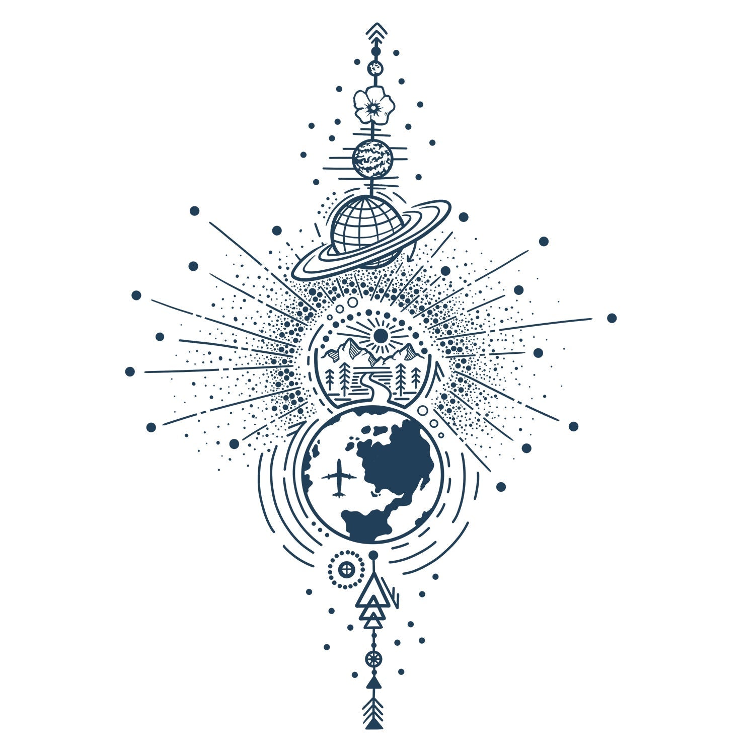 Travel the Universe Hoodie