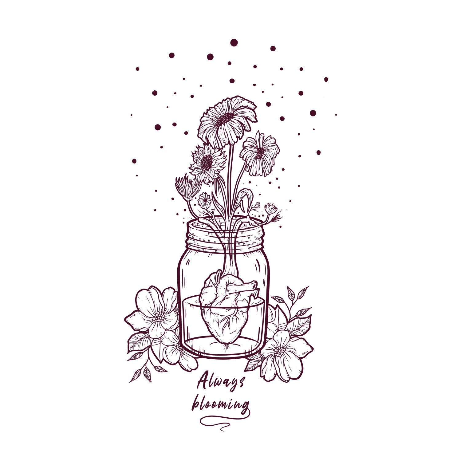 Always Blooming Kids T Shirt