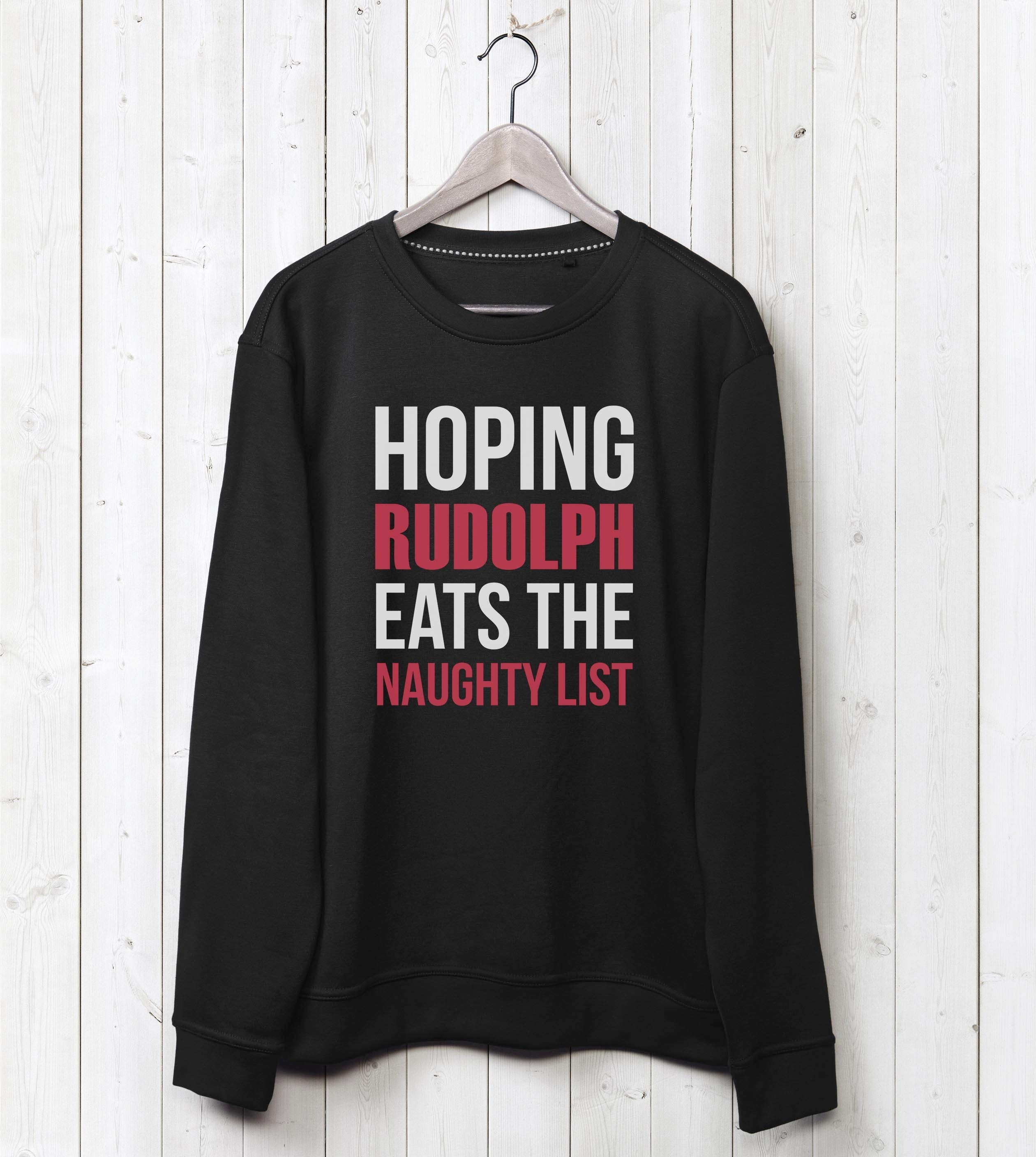 Naughty List Sweatshirt - Black