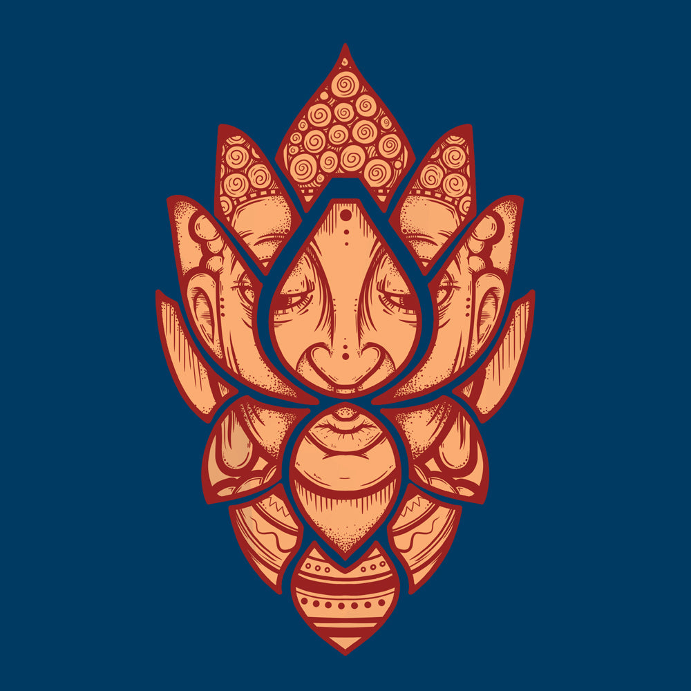 Blossoming Buddha Kids Hoodie