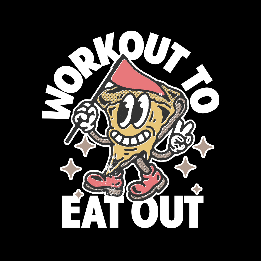 Workout To Eat Out T Shirt