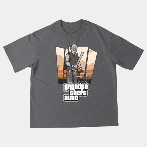 Grandpa Theft Auto T Shirt