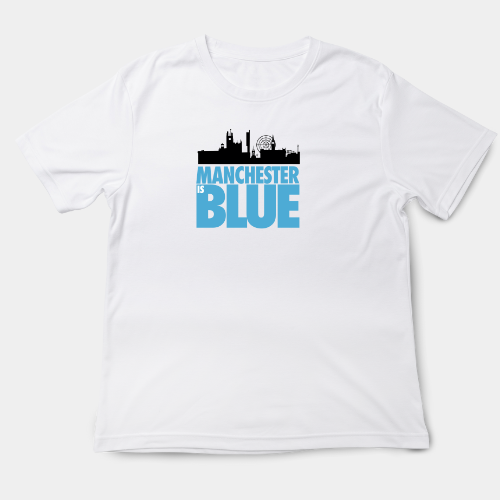 Manchester is Blue T Shirt