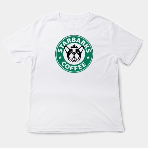 Starbarks Coffee Frenchie T Shirt