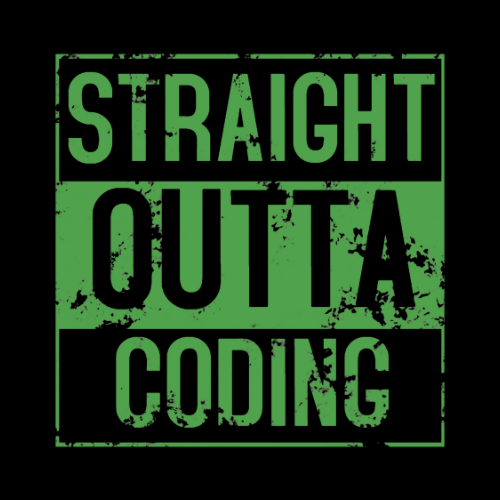 Straight Outta Coding T Shirt