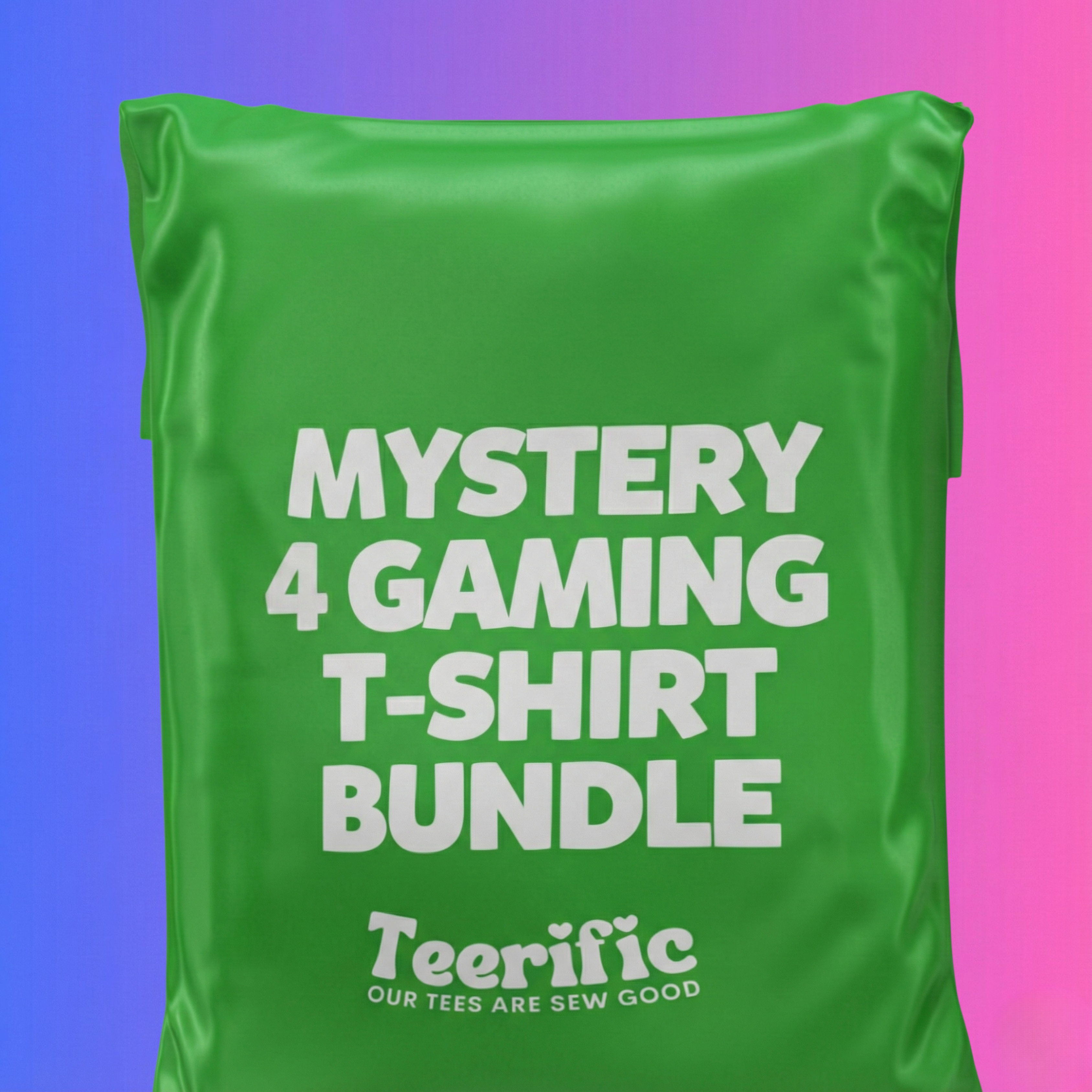 4 Mystery Gaming T-Shirt Bundle