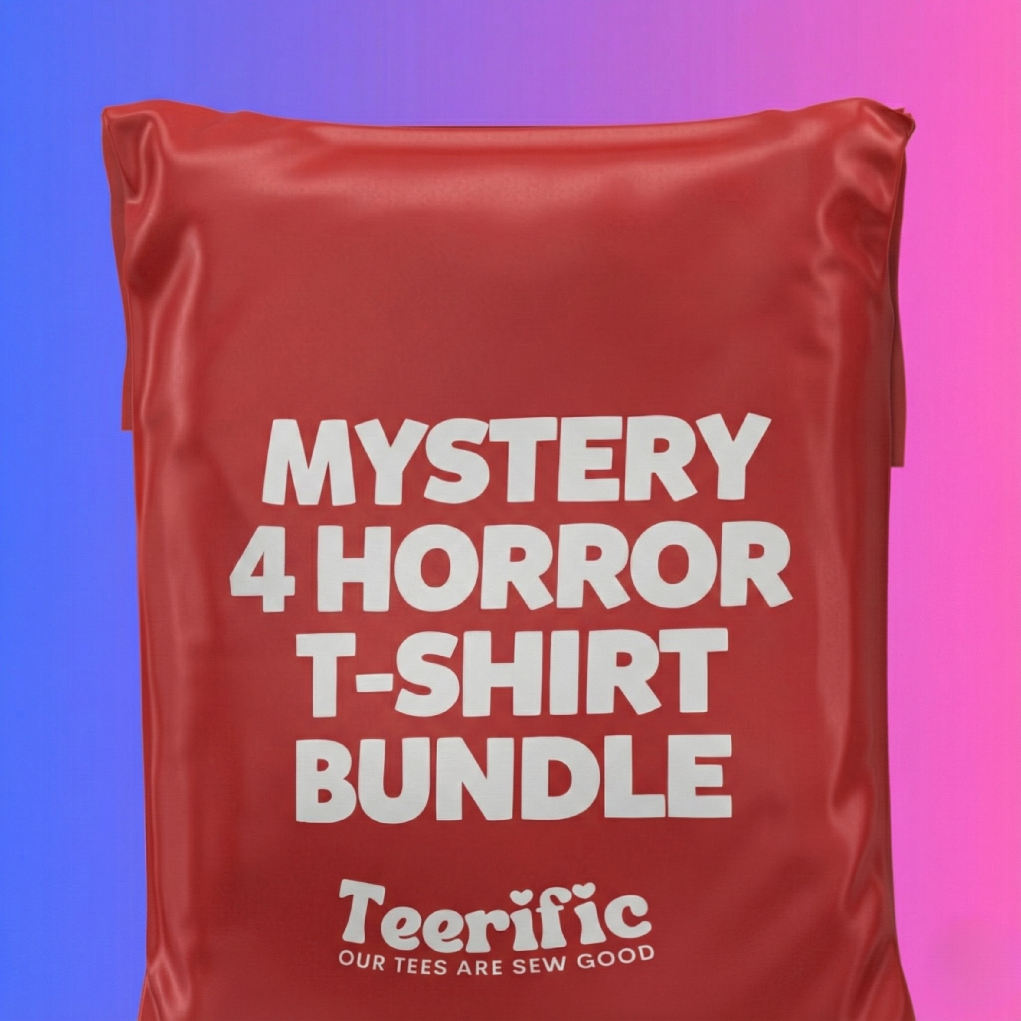 4 Mystery Horror T-Shirt Bundle
