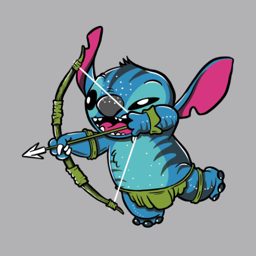 Avatar x Stitch T Shirt