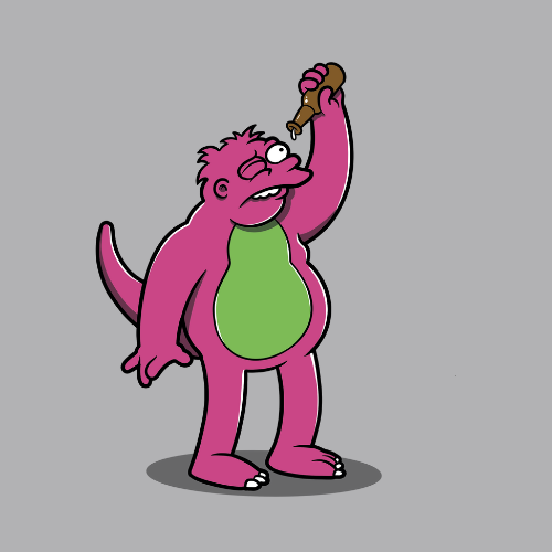 Barney x Barney T Shirt