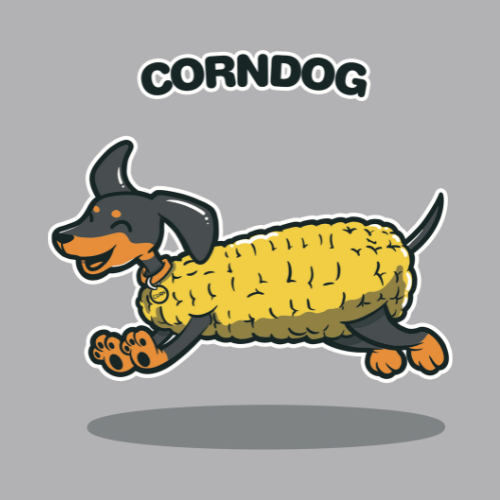 Corndog T Shirt