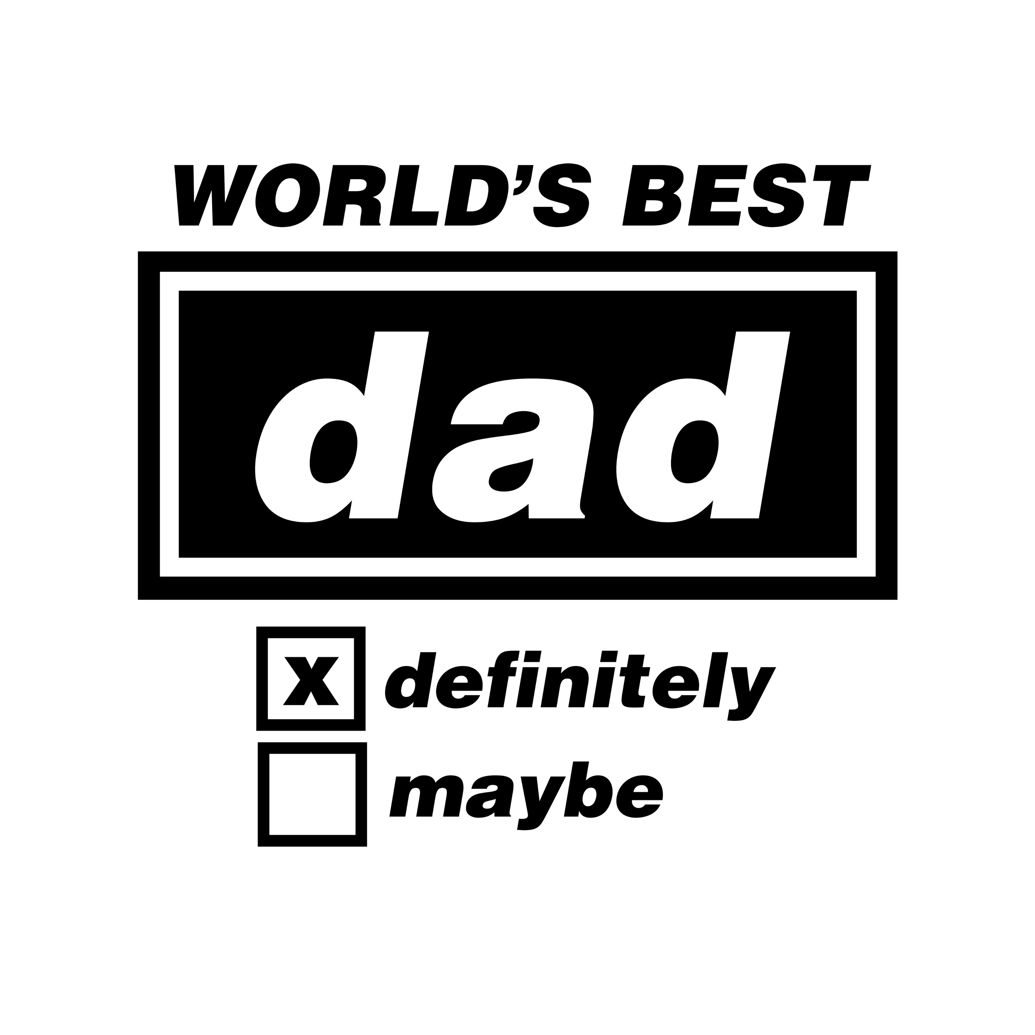 Worlds Best Dad