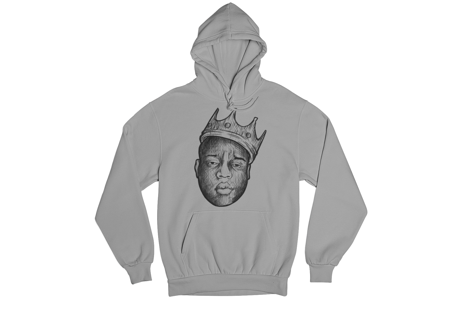 Biggie Inspired Art Hoodie