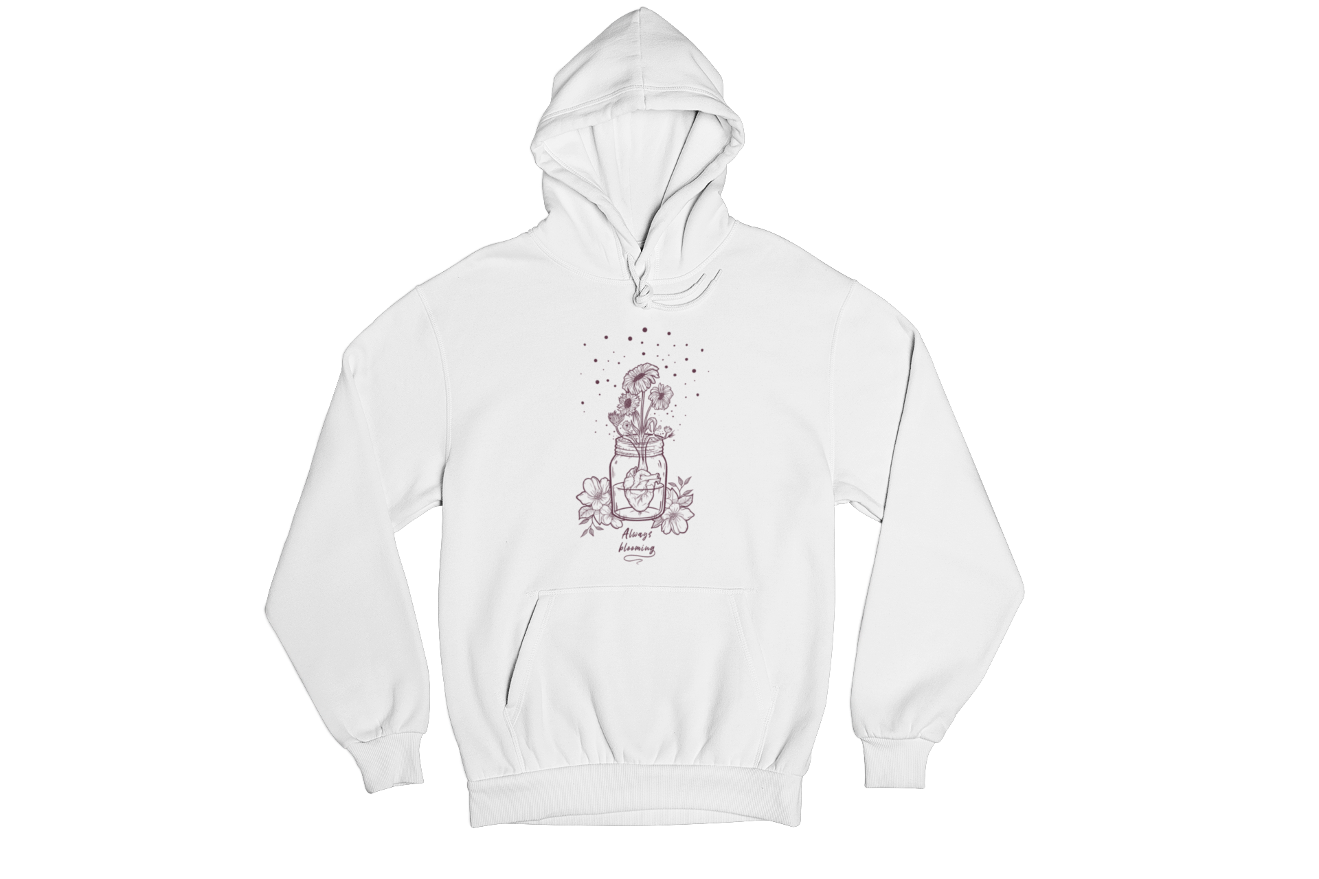 Always Blooming Kids Hoodie