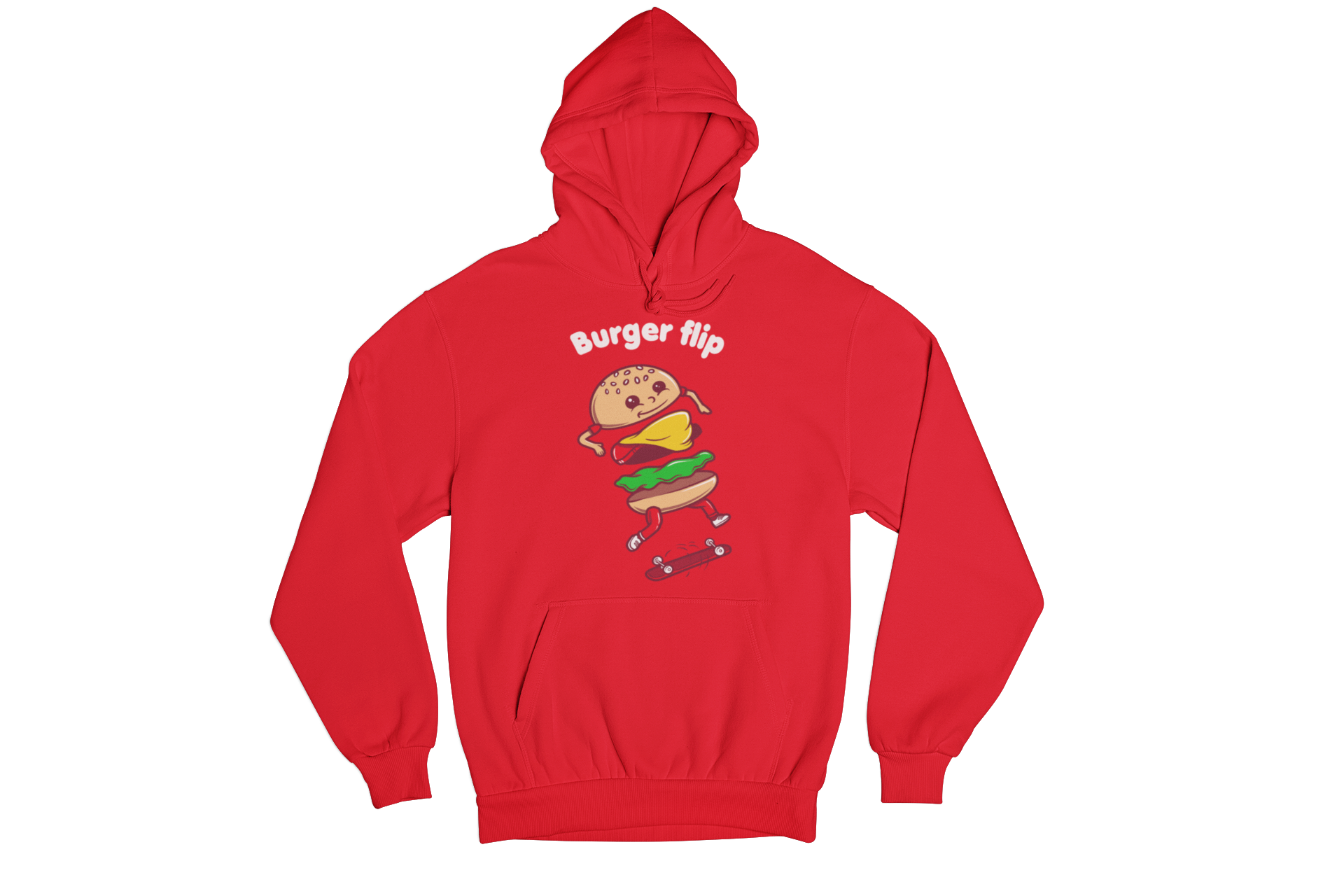 Burger Flip Hoodie